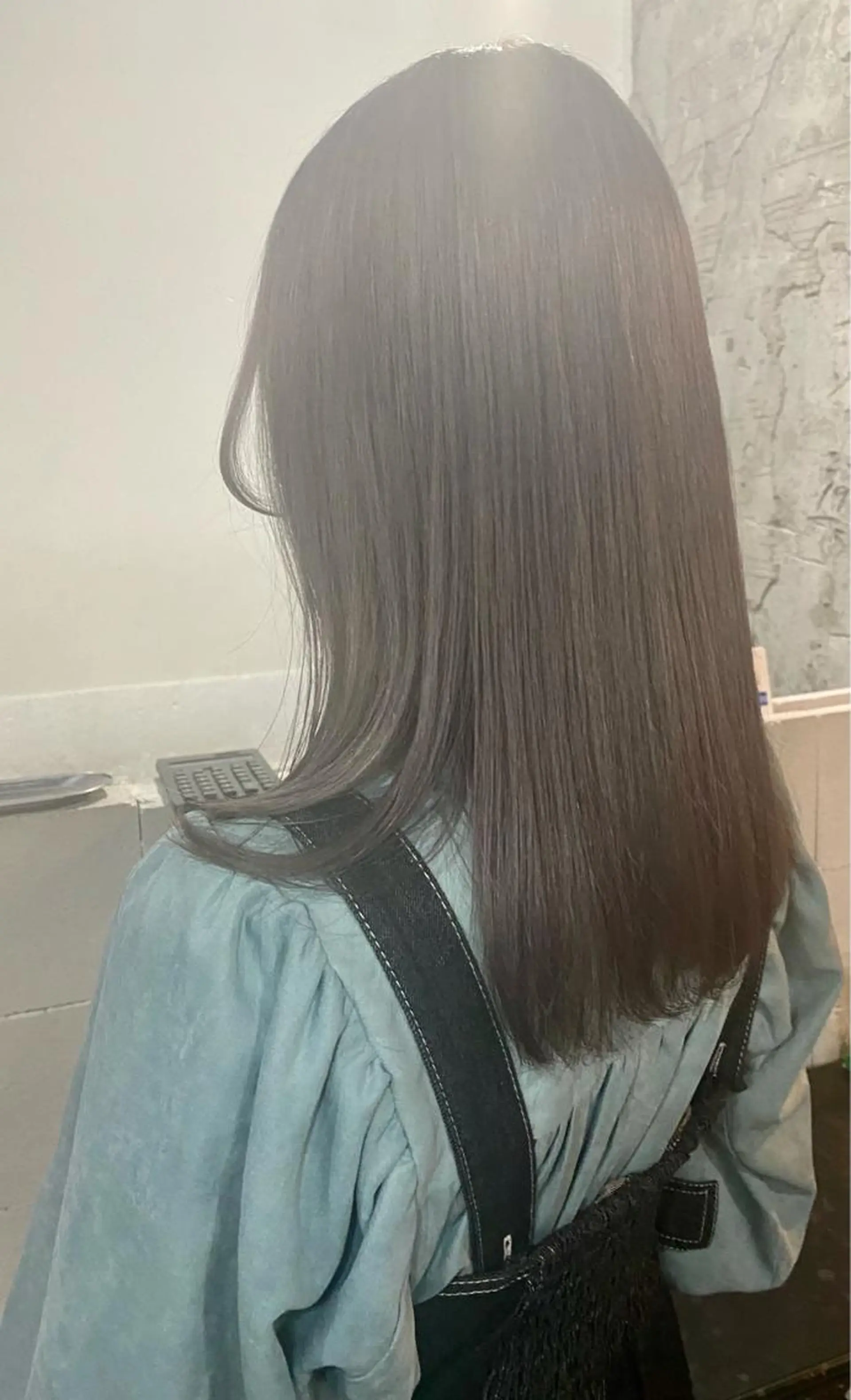 ミディアム パープルカラー ［似合わせヘア］ ✂︎OGURO✂︎のヘアスタイル