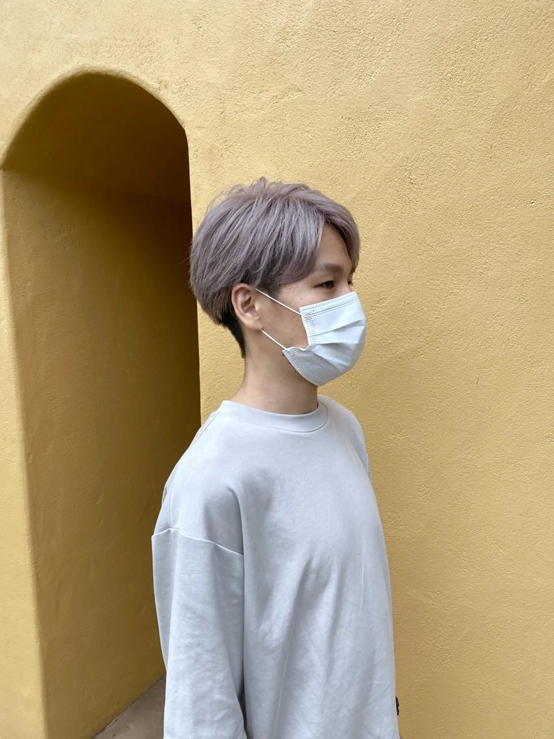 ショート カラー 太田 康治のヘアスタイル