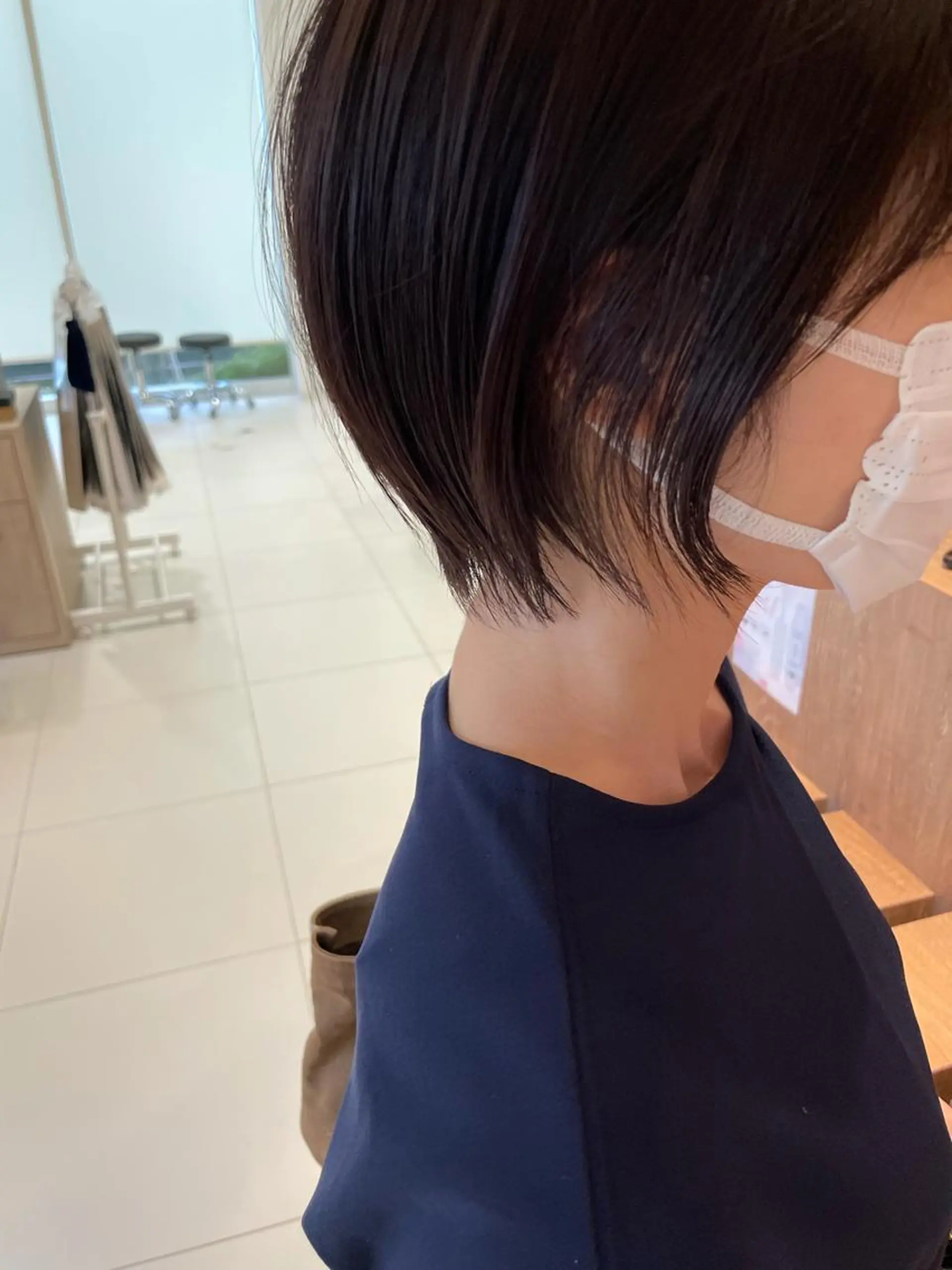 ショート ショートボブ ボブ ショートヘア 鶴岡で縮毛矯正なら お任せ！ハヤシナオミのヘアスタイル