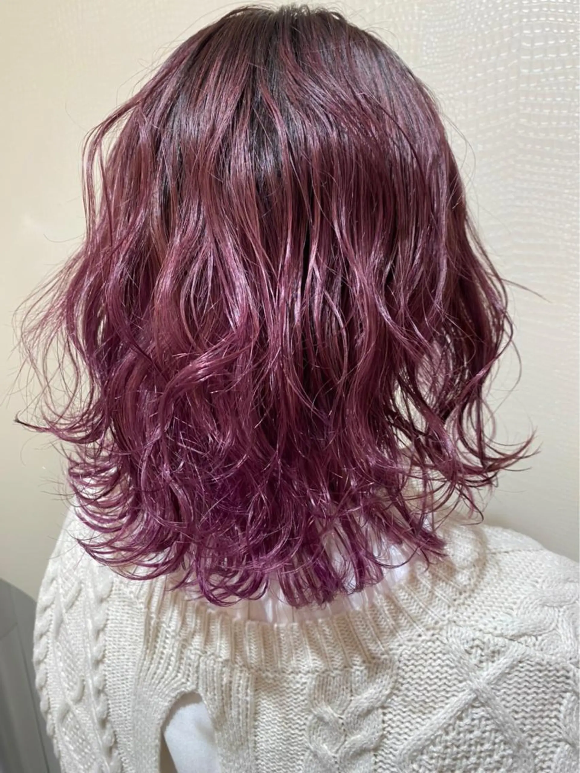 ミディアム 石原 姫菜のヘアスタイル