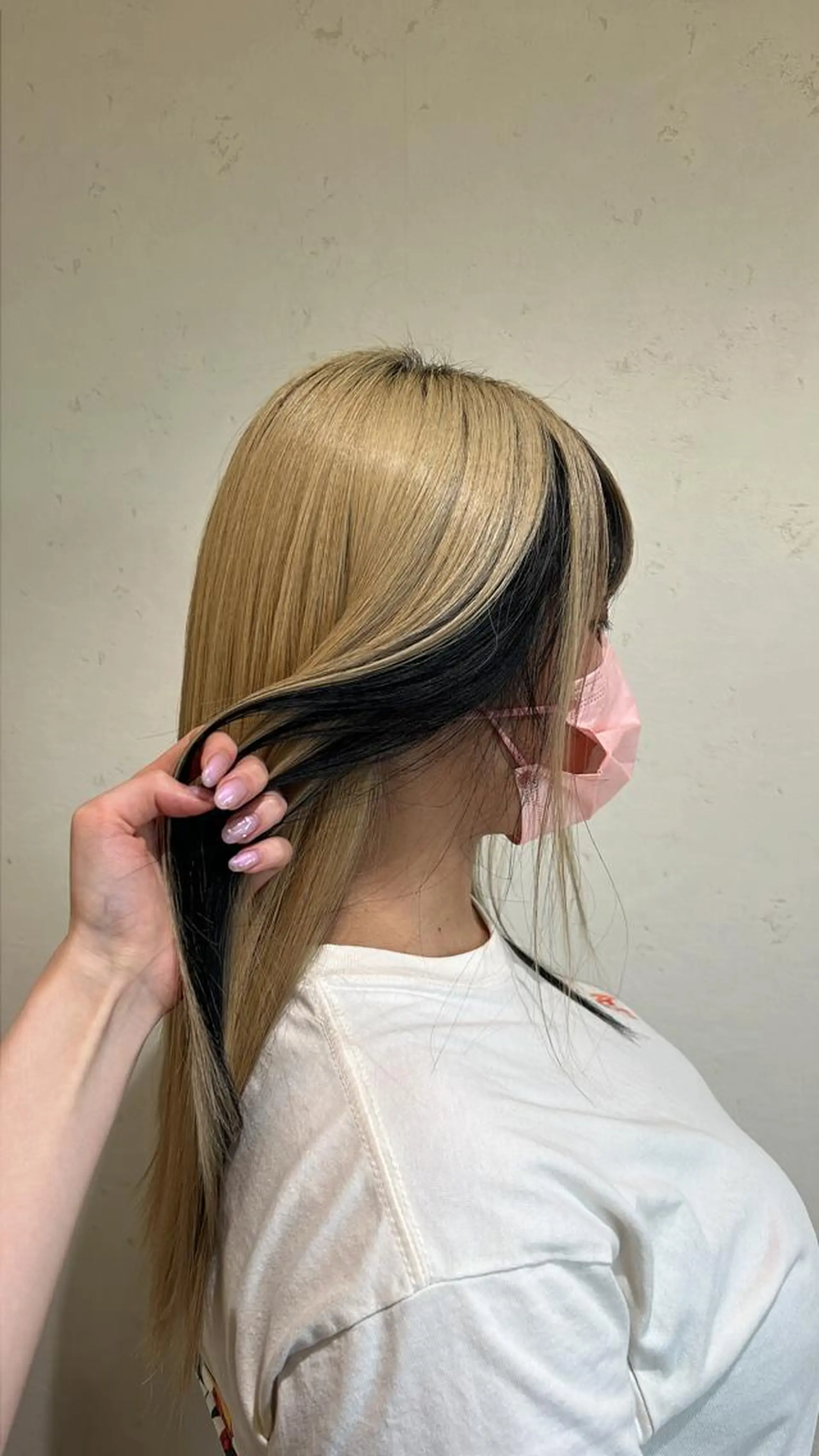 セミロング ミストバング jura Rimのヘアスタイル