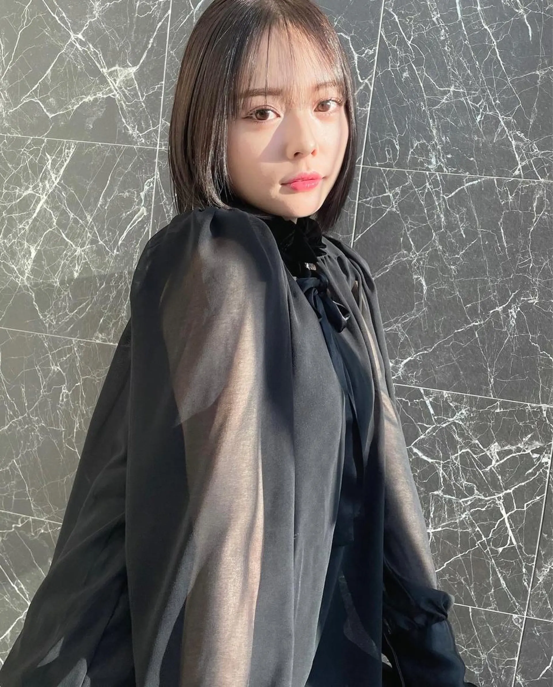 ミディアム チダアキフミ Ash大森のヘアスタイル