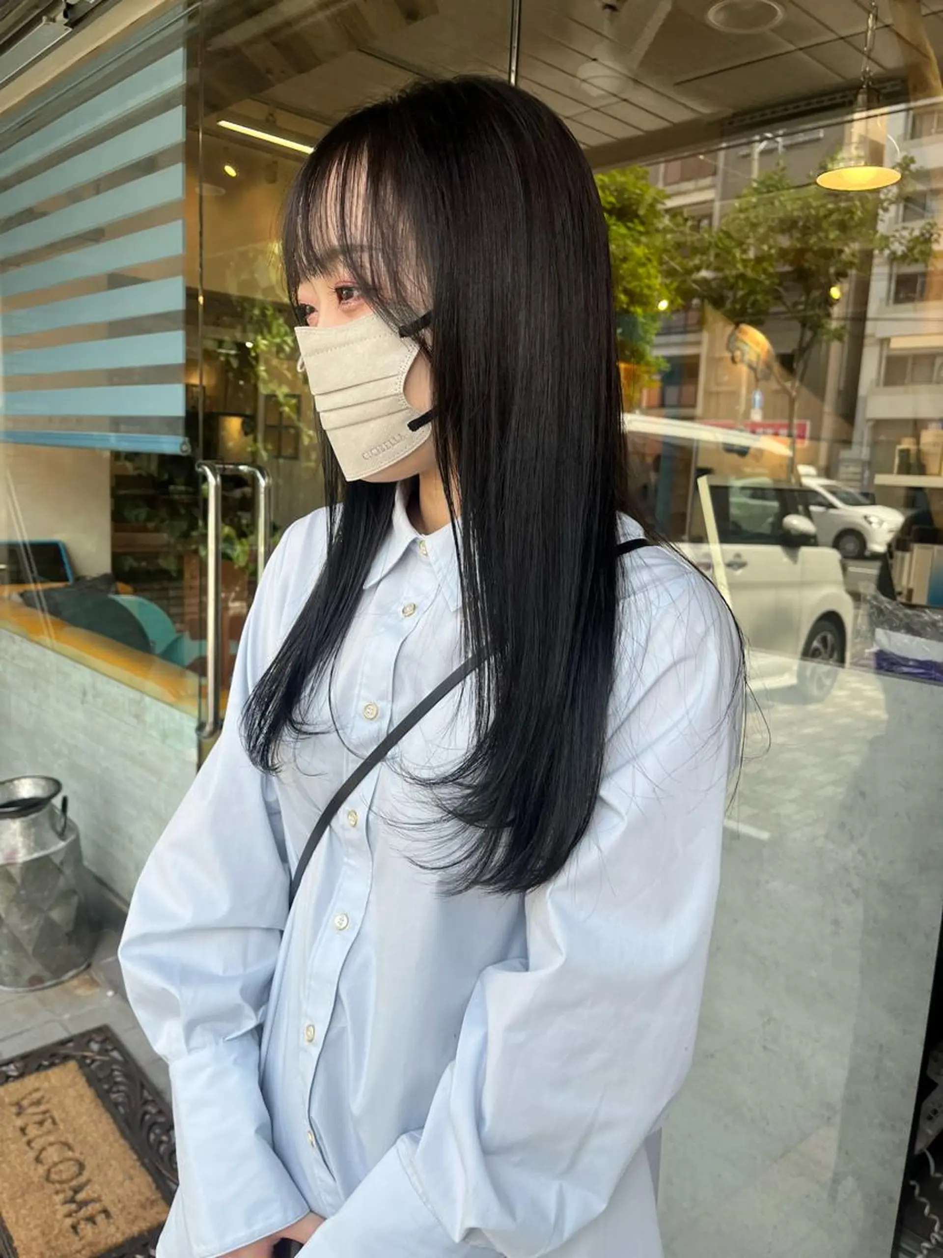 カラー aya/ブリーチ/ ボブ/ショートのヘアスタイル