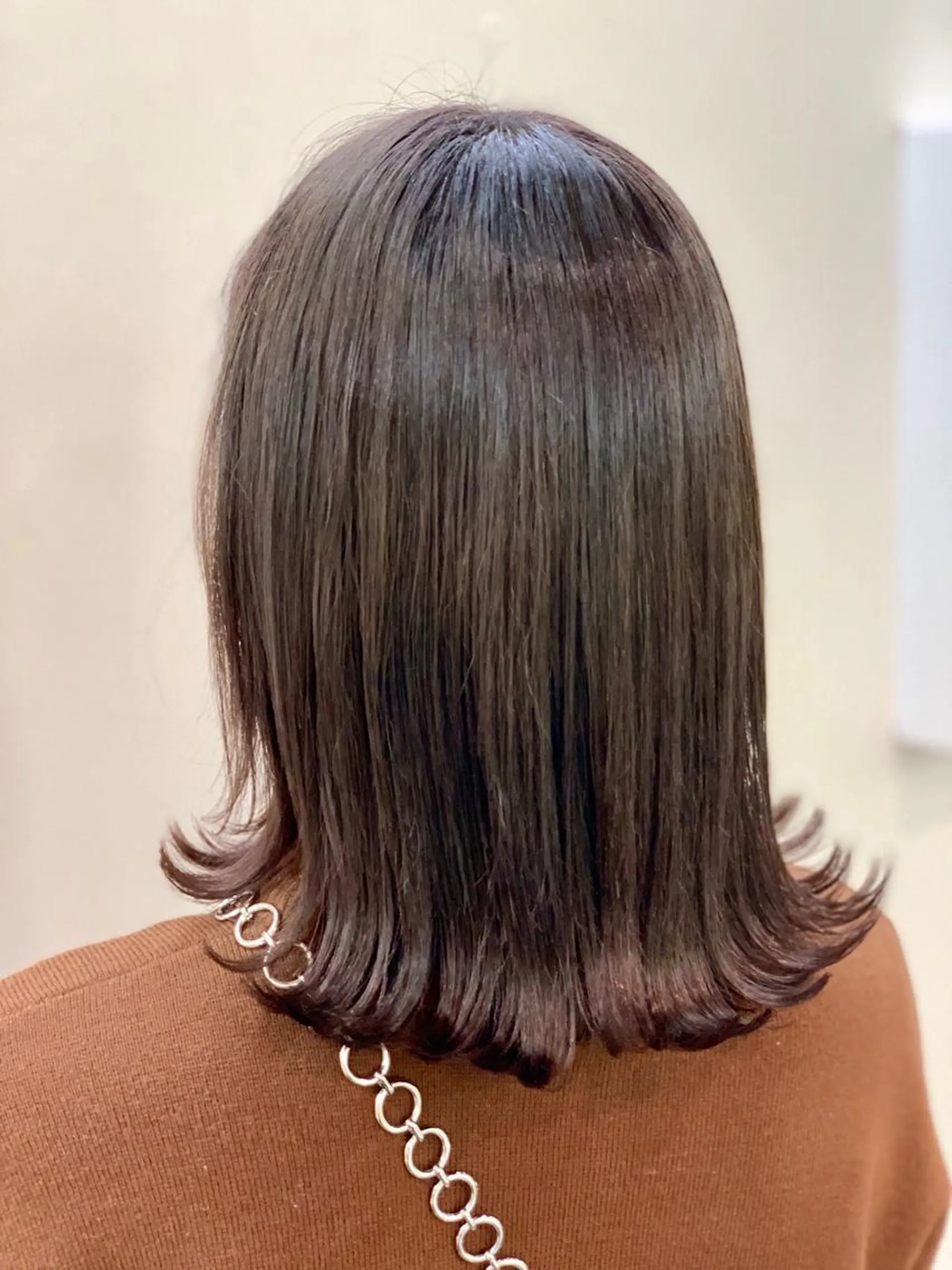 ミディアム デジタルパーマ🫧 韓国風ヘア🫧サクラのヘアスタイル