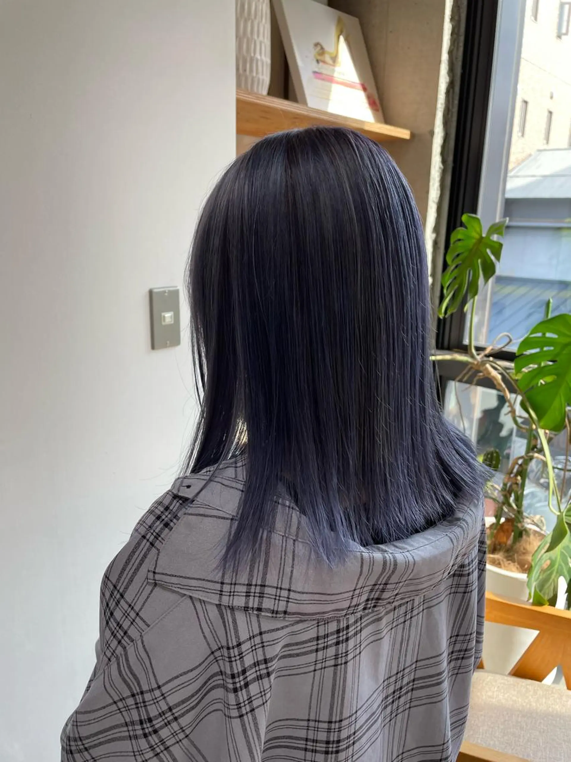 ミディアム カラー ブリーチ ハイトーンカラー ヘアカラー トリートメント MAUVE MIYUのヘアスタイル