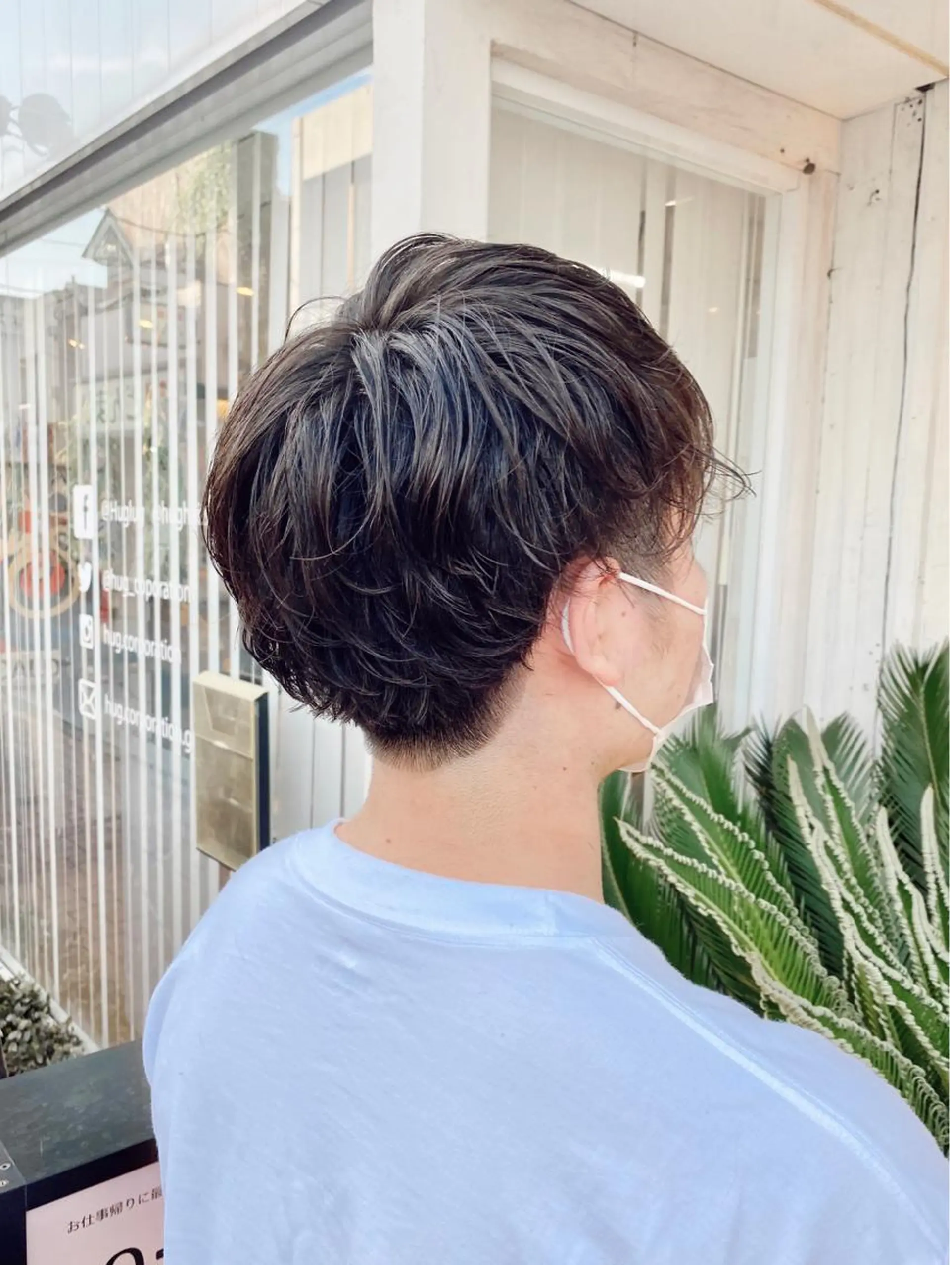 ショート パーマ メンズ メンズパーマ 高橋胡桃🪽 ディレクターのヘアスタイル