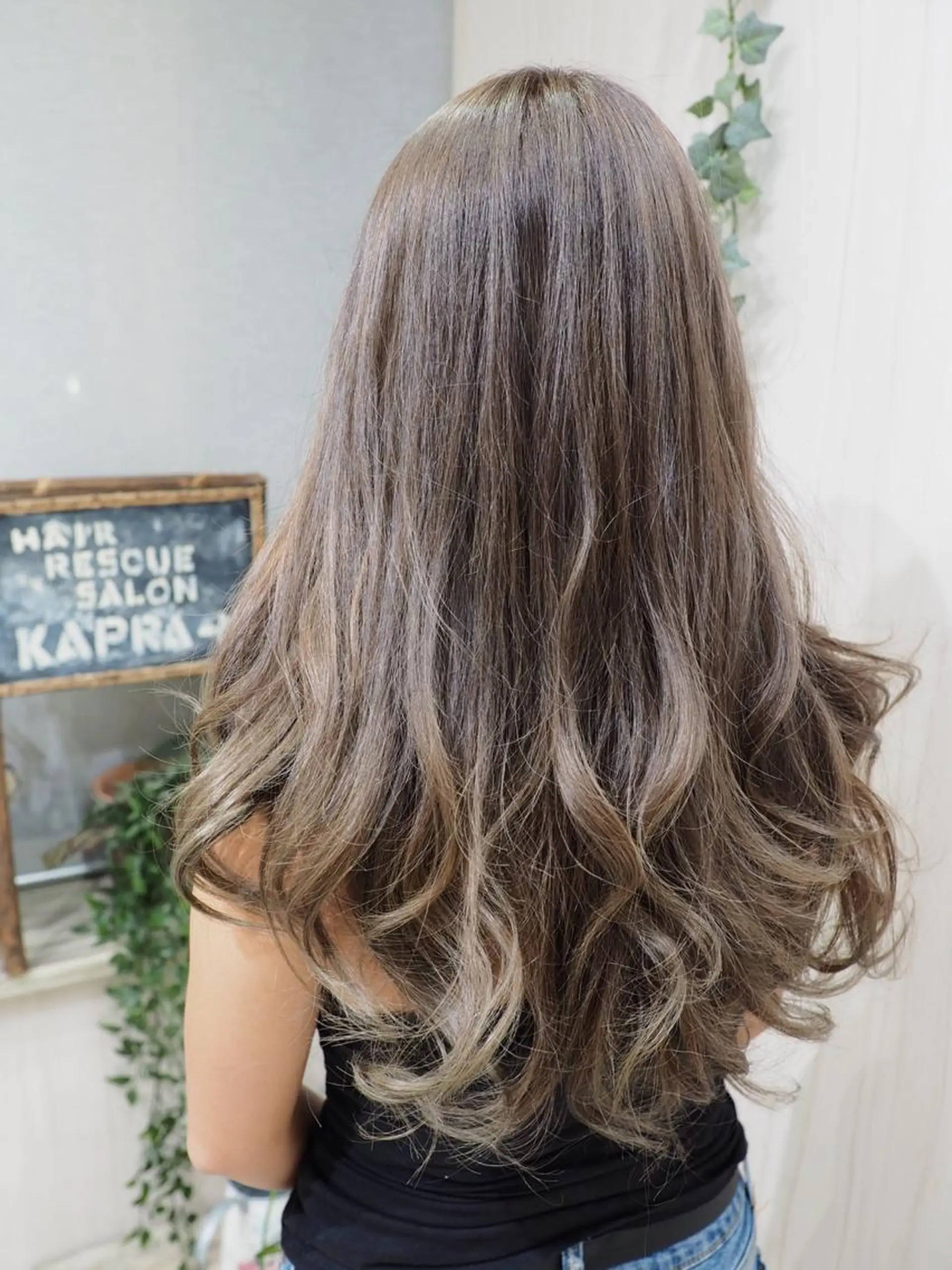 ロング 【全部無料🙇】 おがわようしんのヘアスタイル