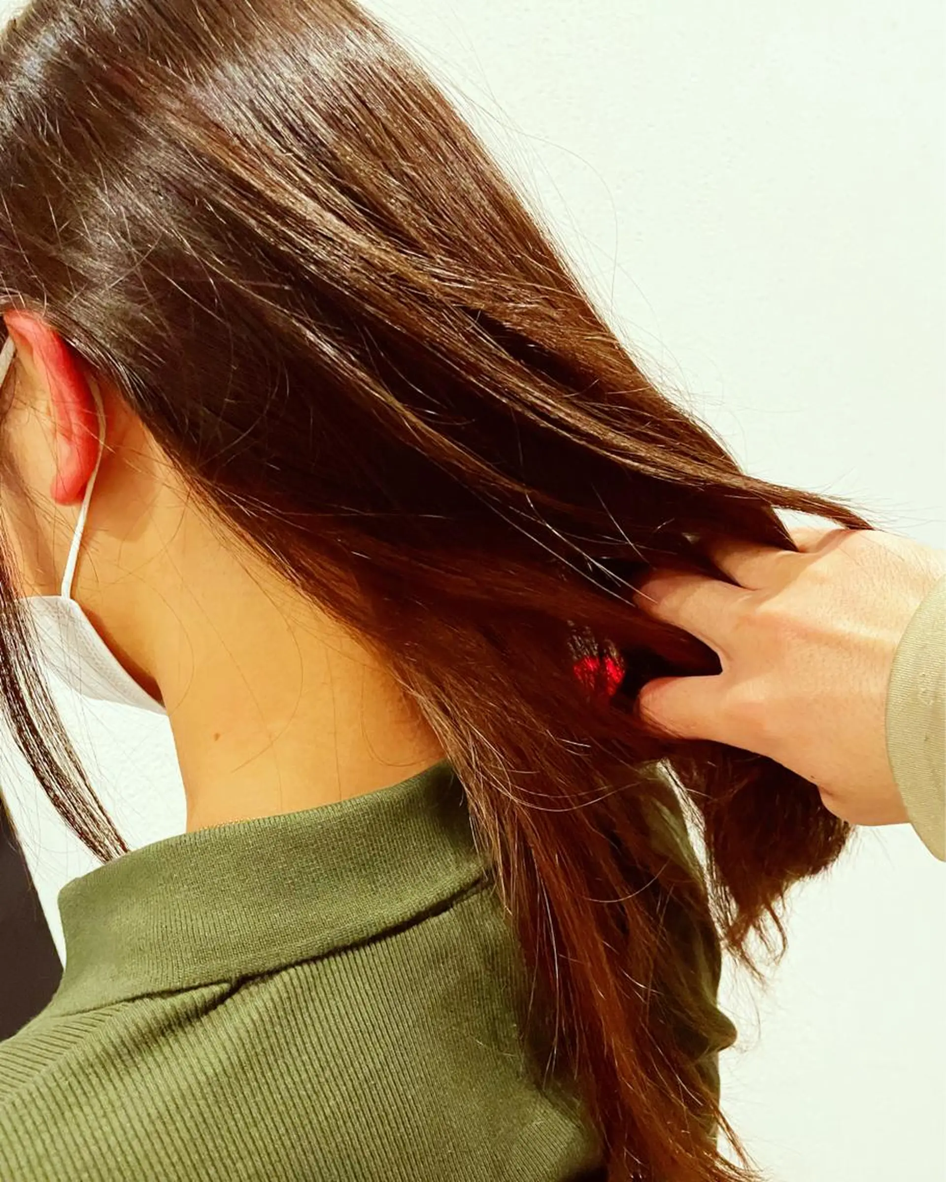 ミディアム カラー 岡屋 瞬のヘアスタイル