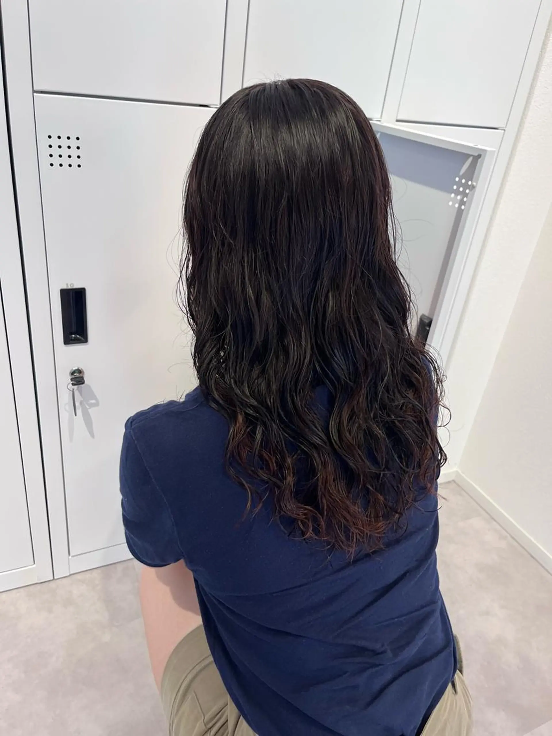 ロング カラー アッシュ バレイヤージュ ベージュカラー ブリーチ ブラウンカラー 🌼あんなtrend color🌼のヘアスタイル