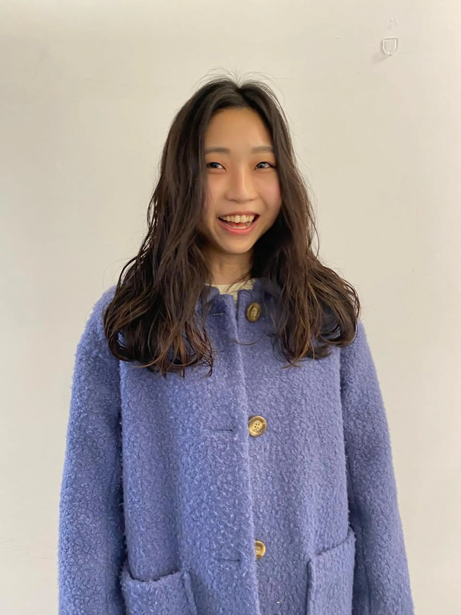 ロング パーマ カット パーマ トリートメント パーマ、髪質改善 菊地美月のヘアスタイル