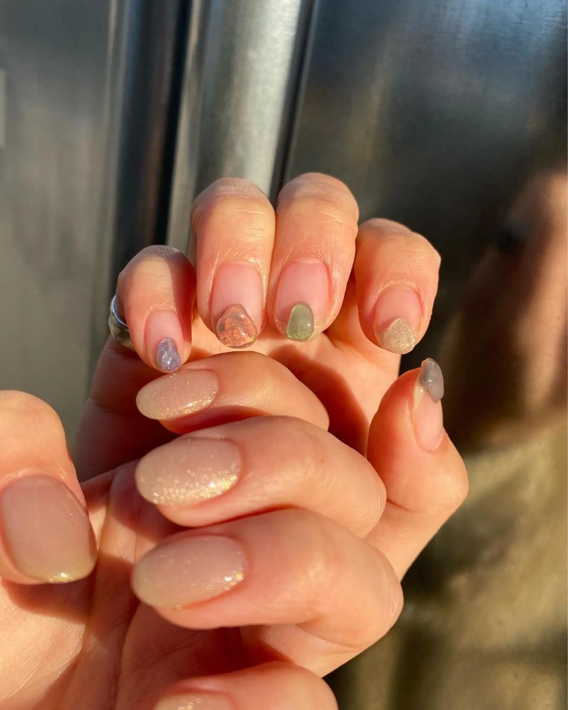 ネイル マグネットネイル ハンドネイル 表参道colore店 REICAのネイルデザイン