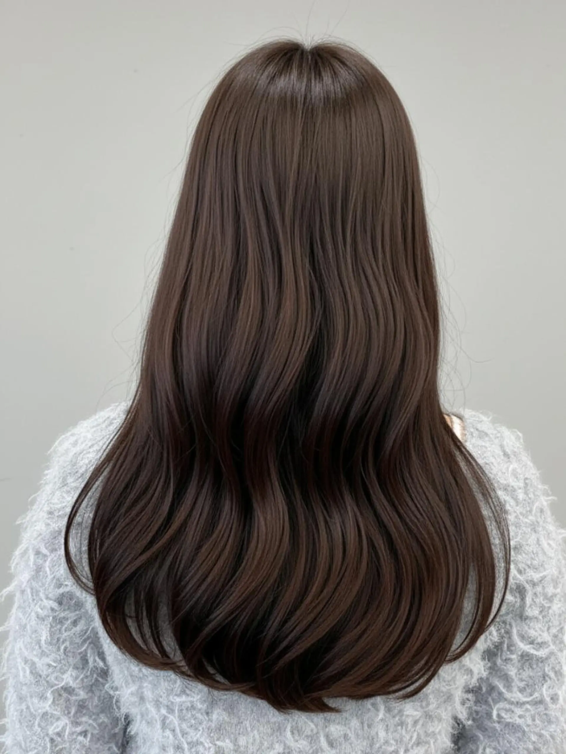 ロング ヘアカラー トリートメント 村岡彩優/松本 /ブリーチ/艶カラーのヘアスタイル