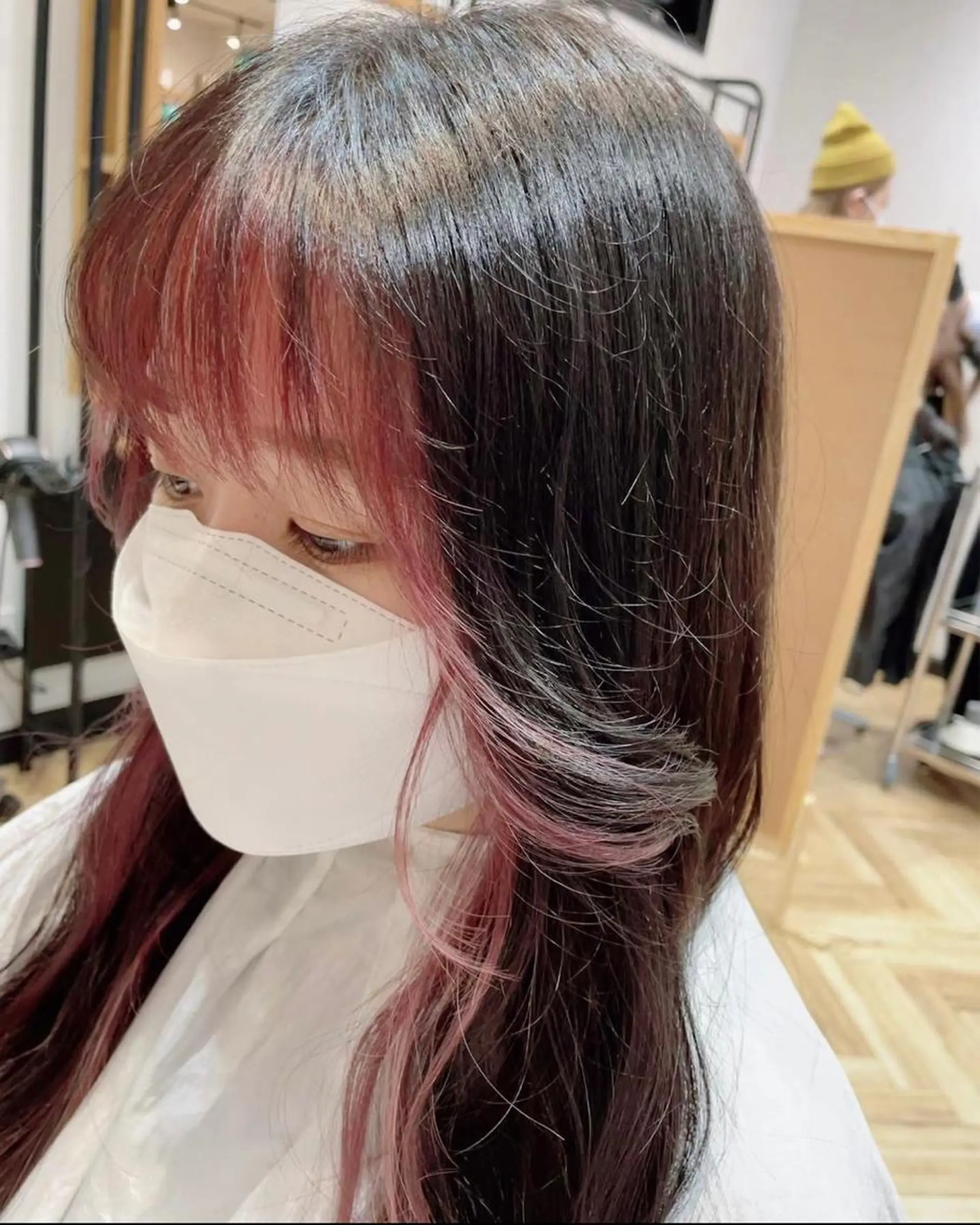 カラー ヘアカラー トリートメント ハイトーン/カラー/ 用賀/稲若健太郎のヘアスタイル