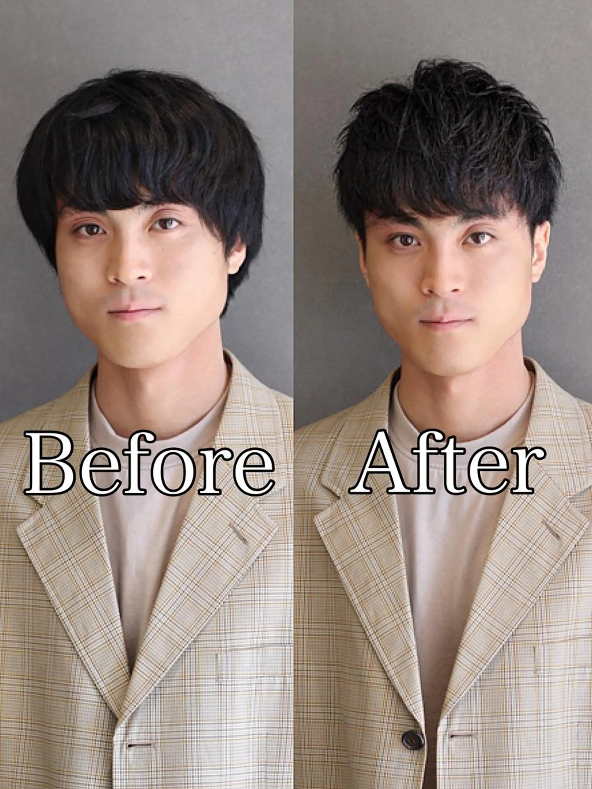 メンズ 佐藤 純のヘアスタイル