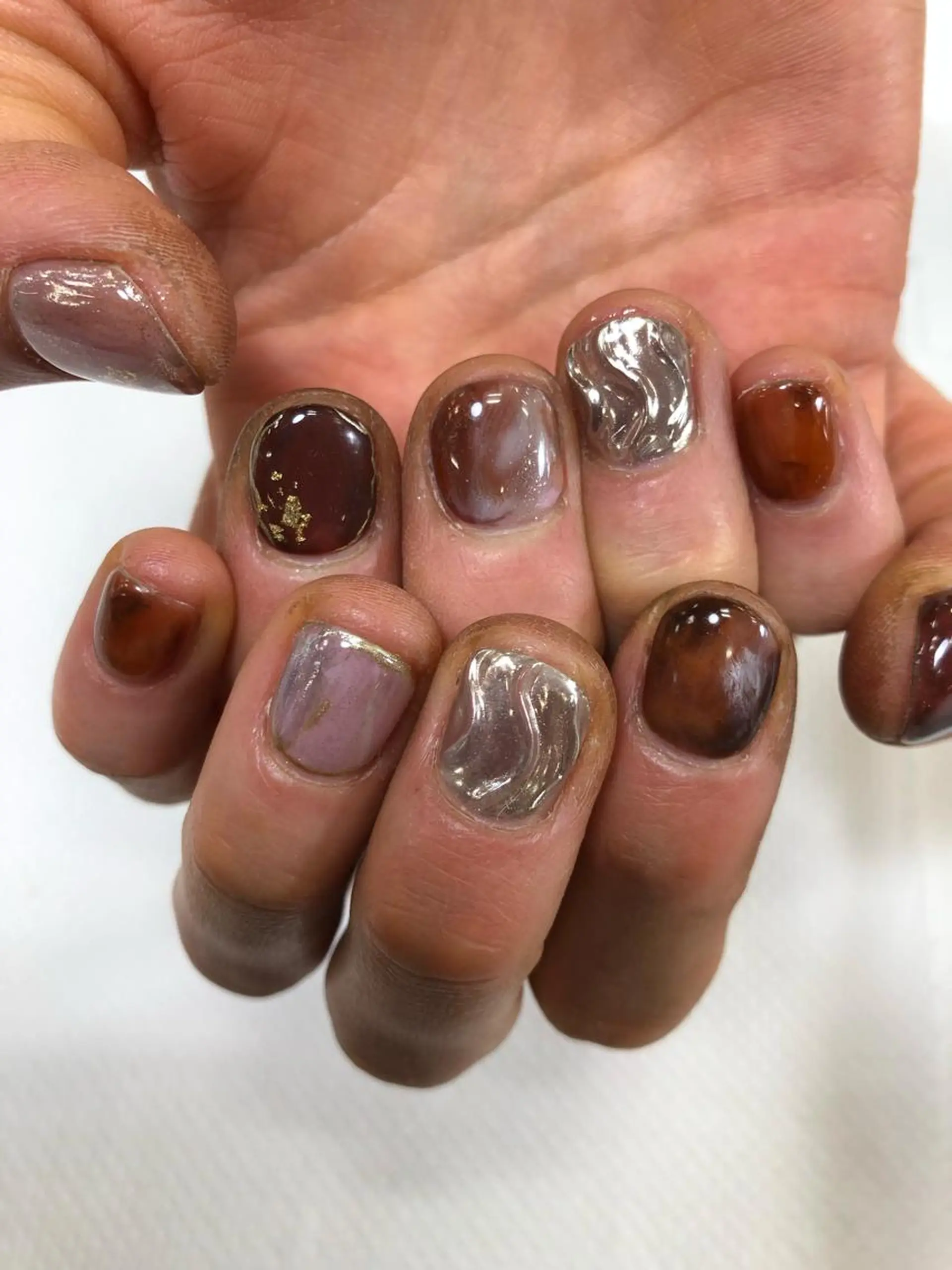 ネイル ニュアンスネイル MH_ Nailのネイルデザイン