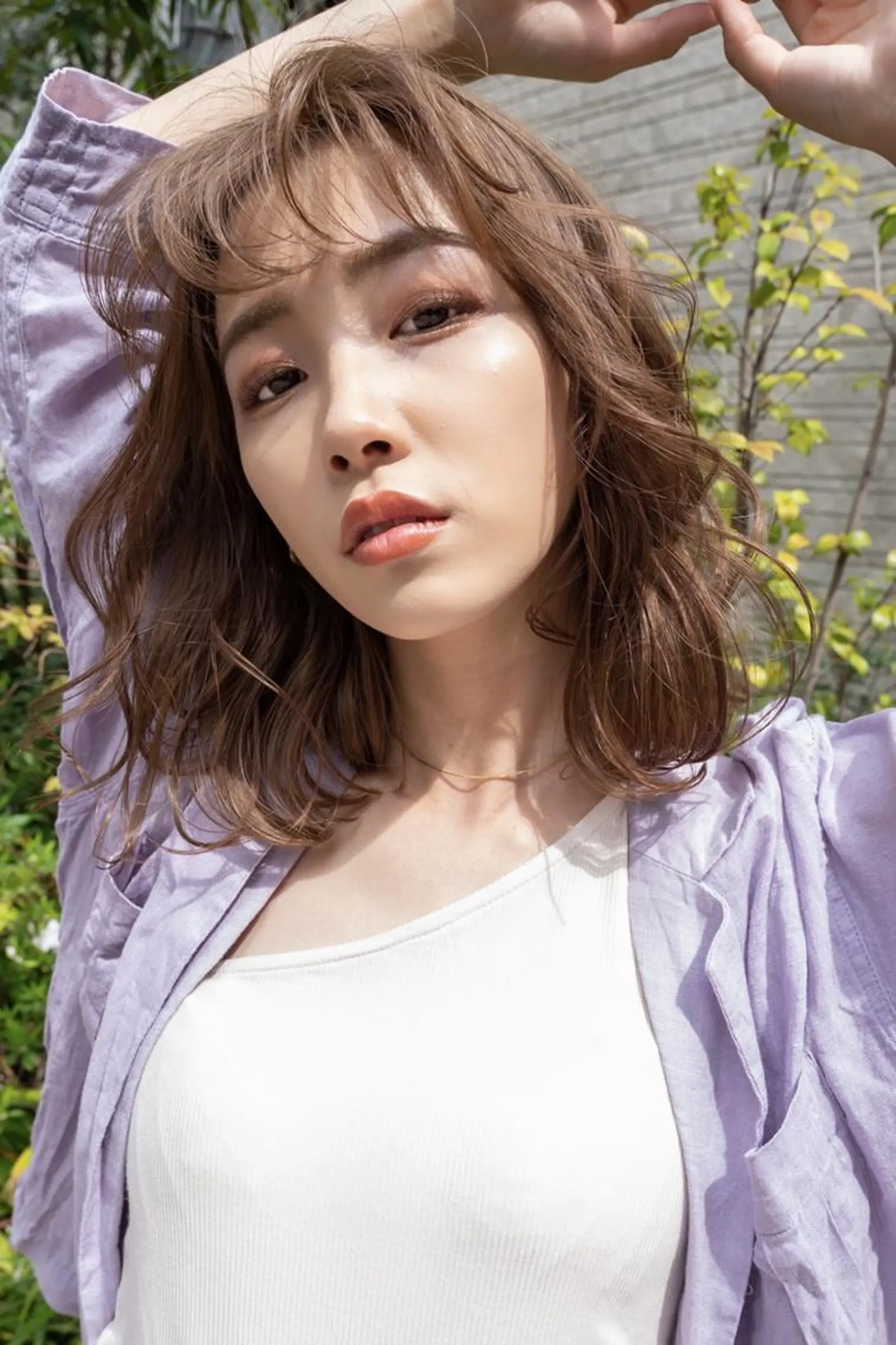 カラー ミディアム ANGELICA 吉川智昭のヘアスタイル