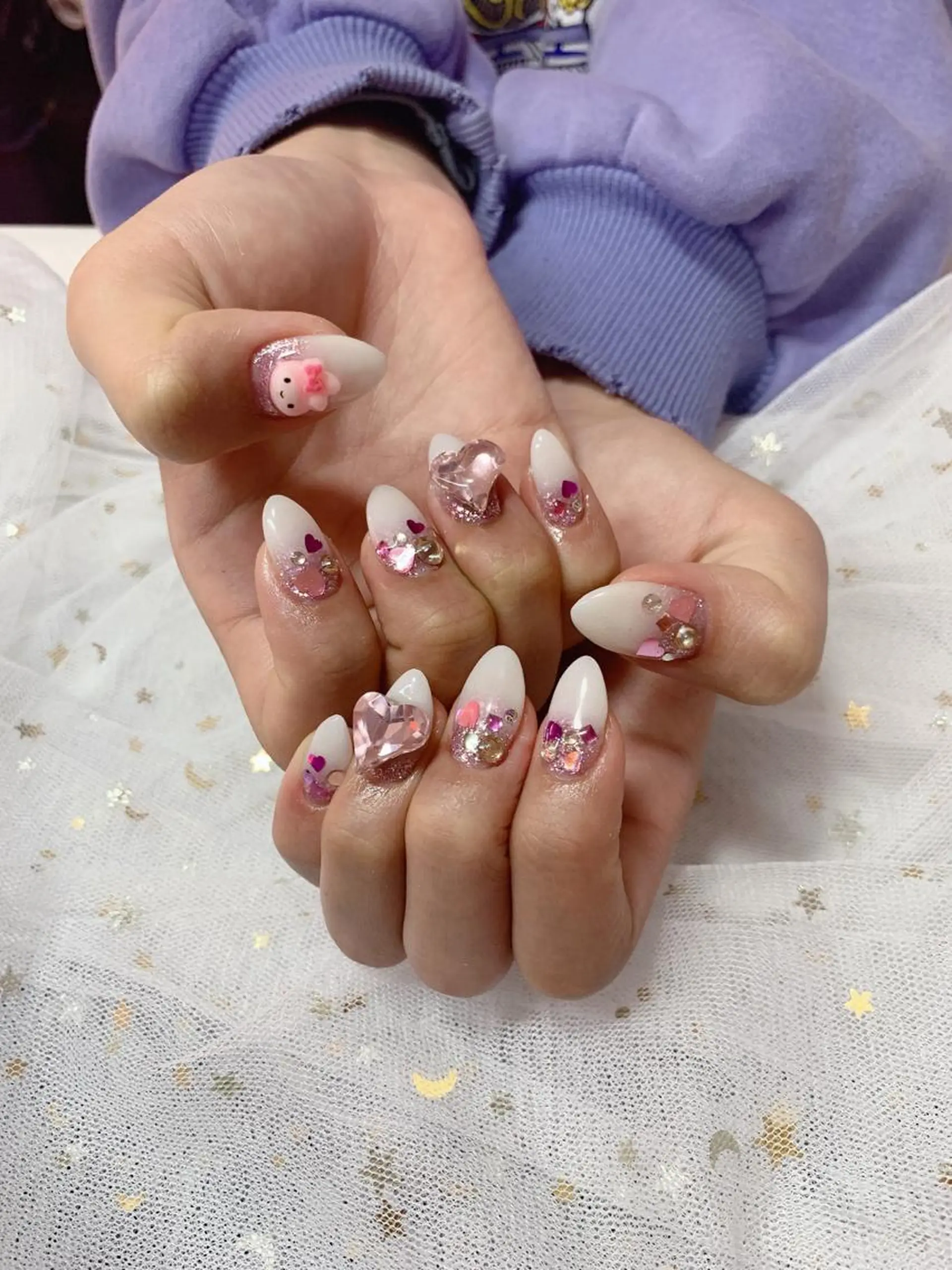 ネイル ゆず秋葉原 Vickyのネイルデザイン