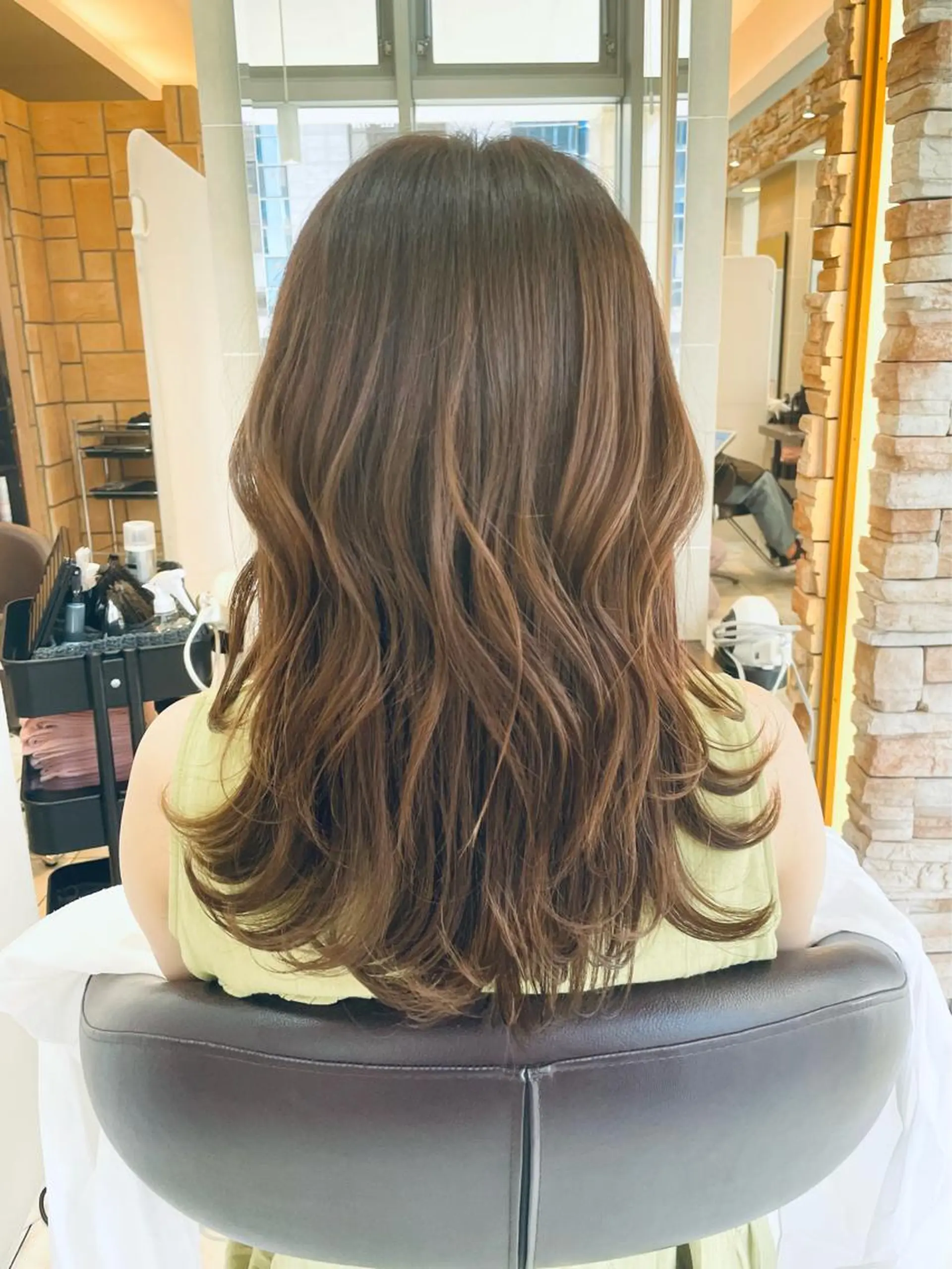 カラー ブラウンカラー ヘアカラー 新籾 尚哉のヘアスタイル