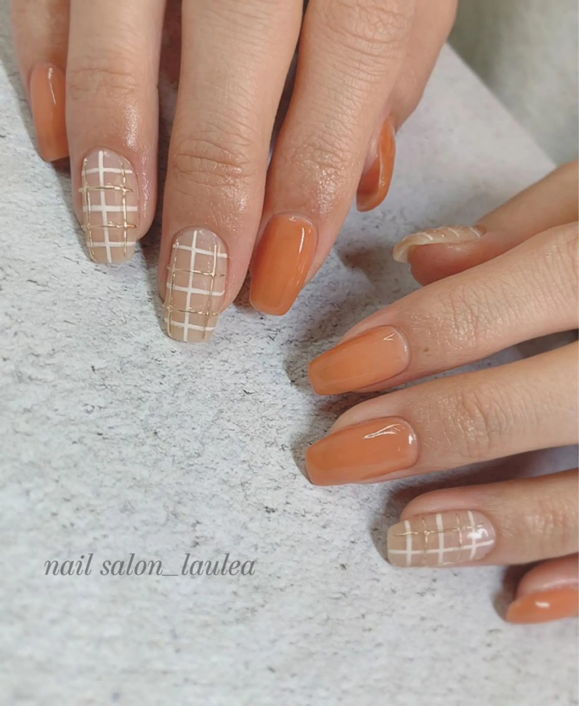 ネイル ハンドネイル nail salon Lauleaのネイルデザイン