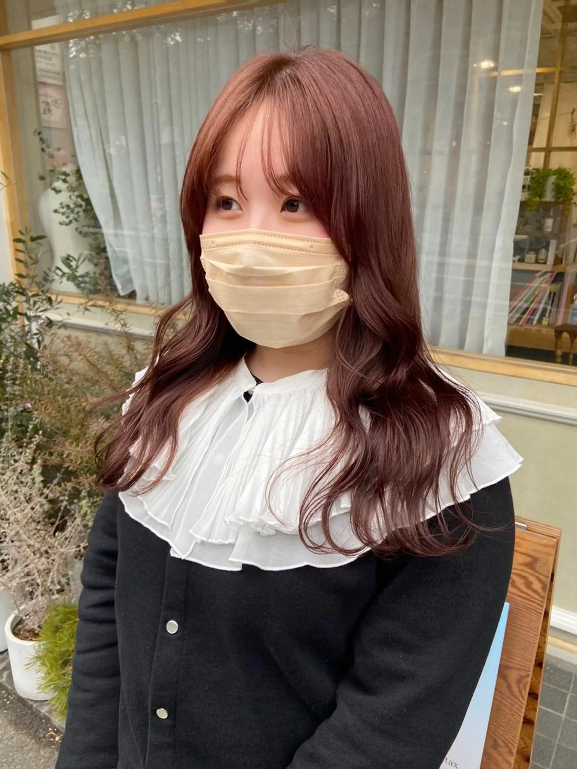 ロング カラー ヘアアレンジ merc.🌿💚 八幡真衣のヘアスタイル