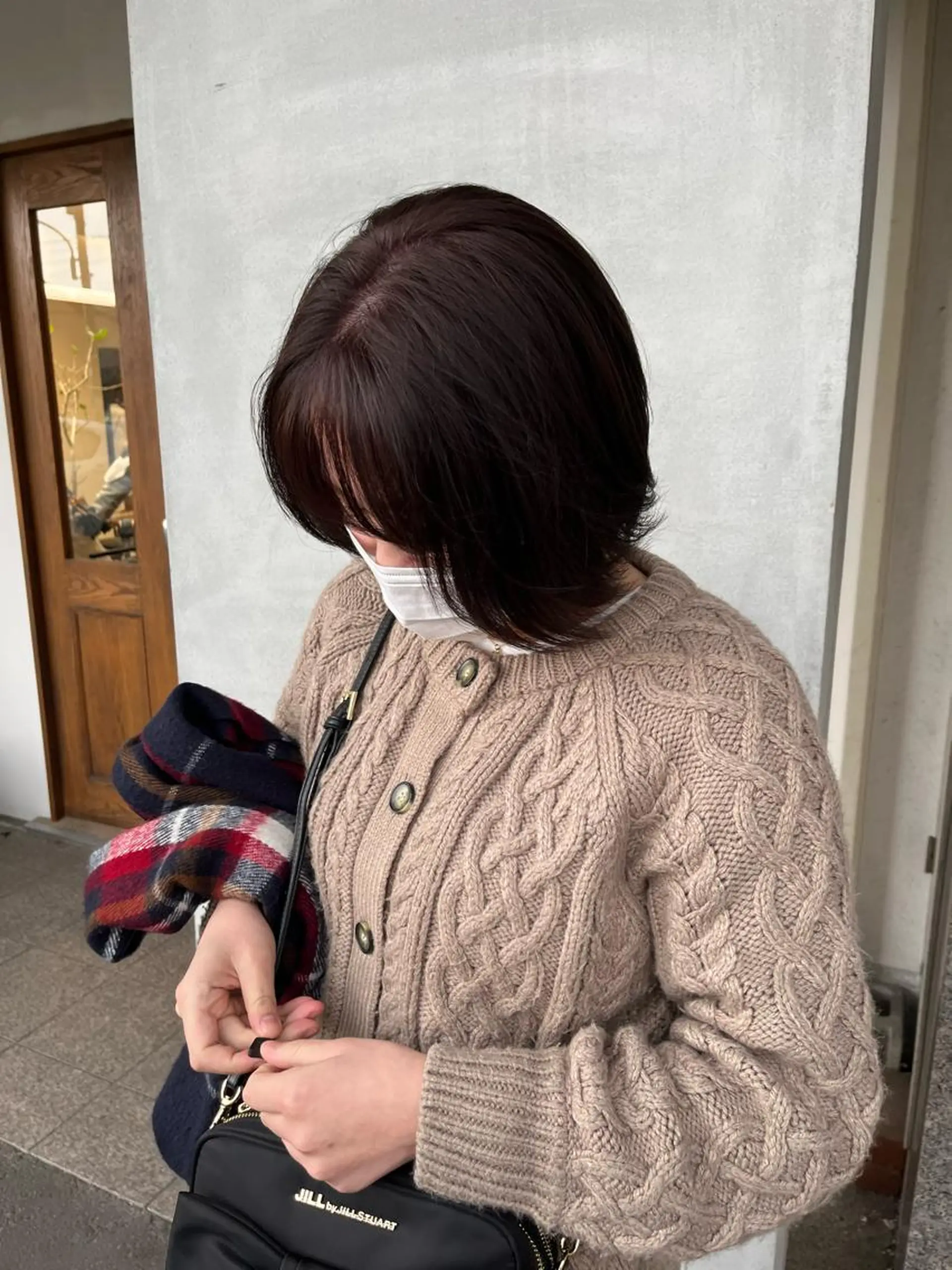 カラー 中井亜未/ 姫路ボブのヘアスタイル