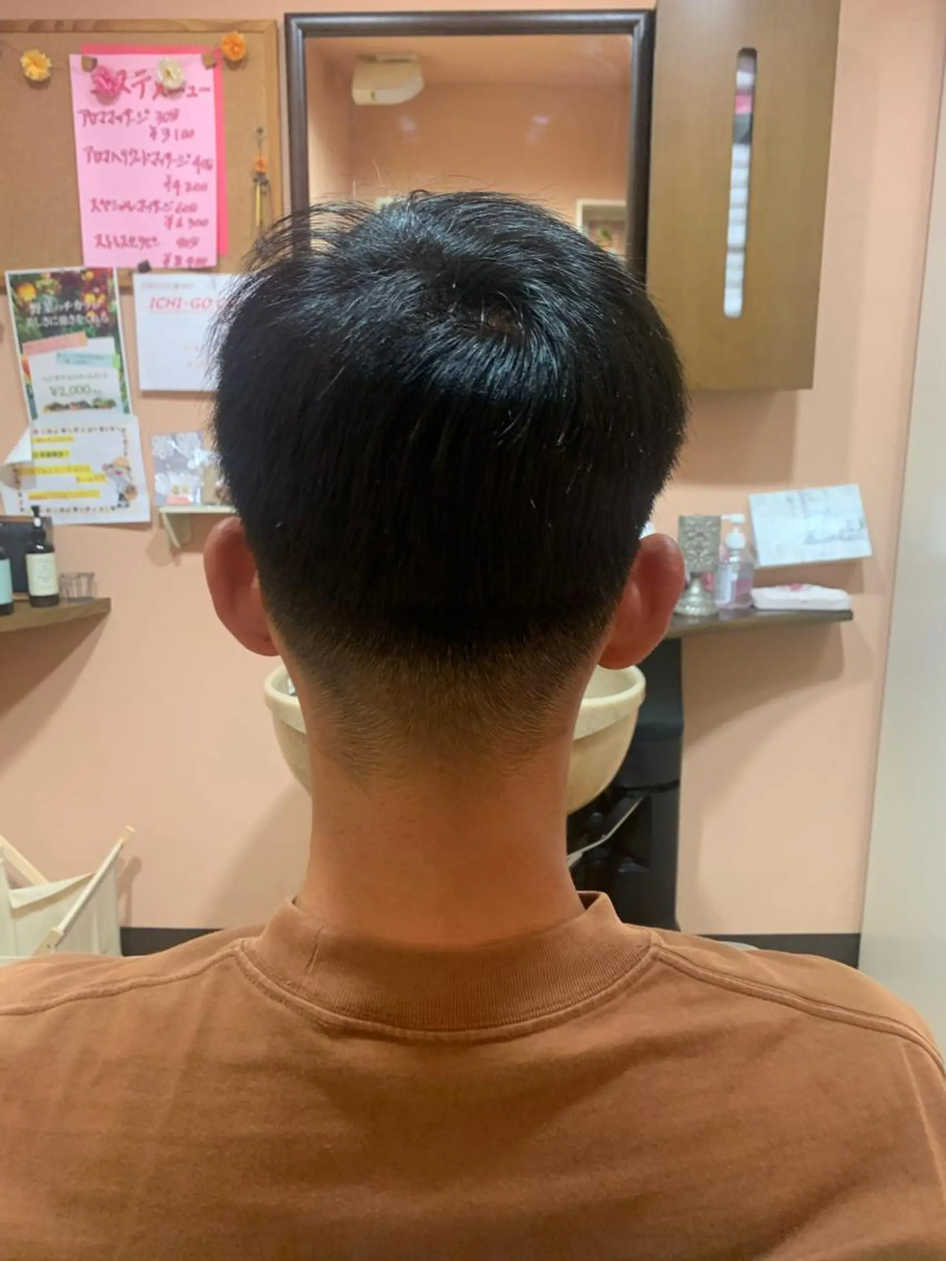 ショート メンズ フェードカット clan鷺沼🌿 かやしたのヘアスタイル