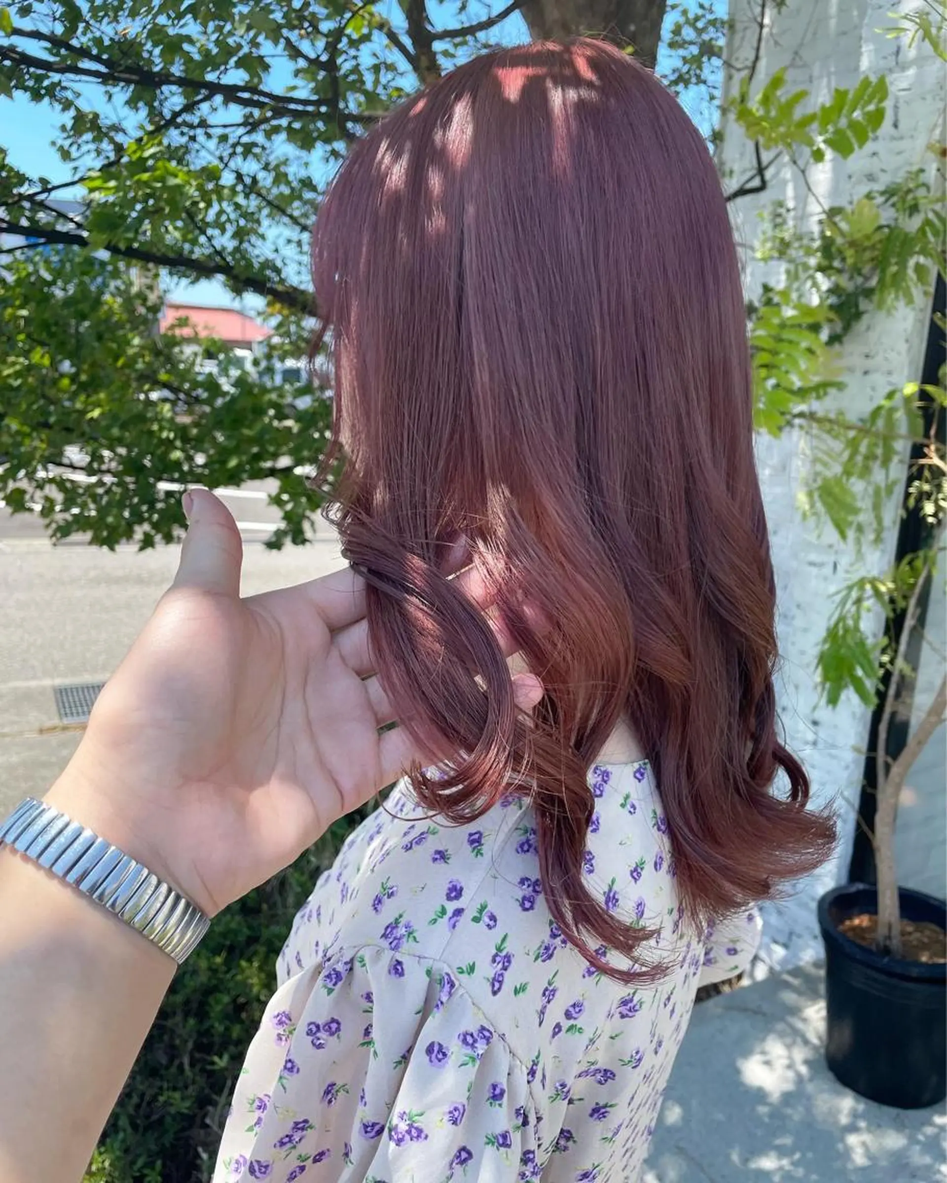 ミディアム ヘアカラー テラダ ユウシン西金沢のヘアスタイル