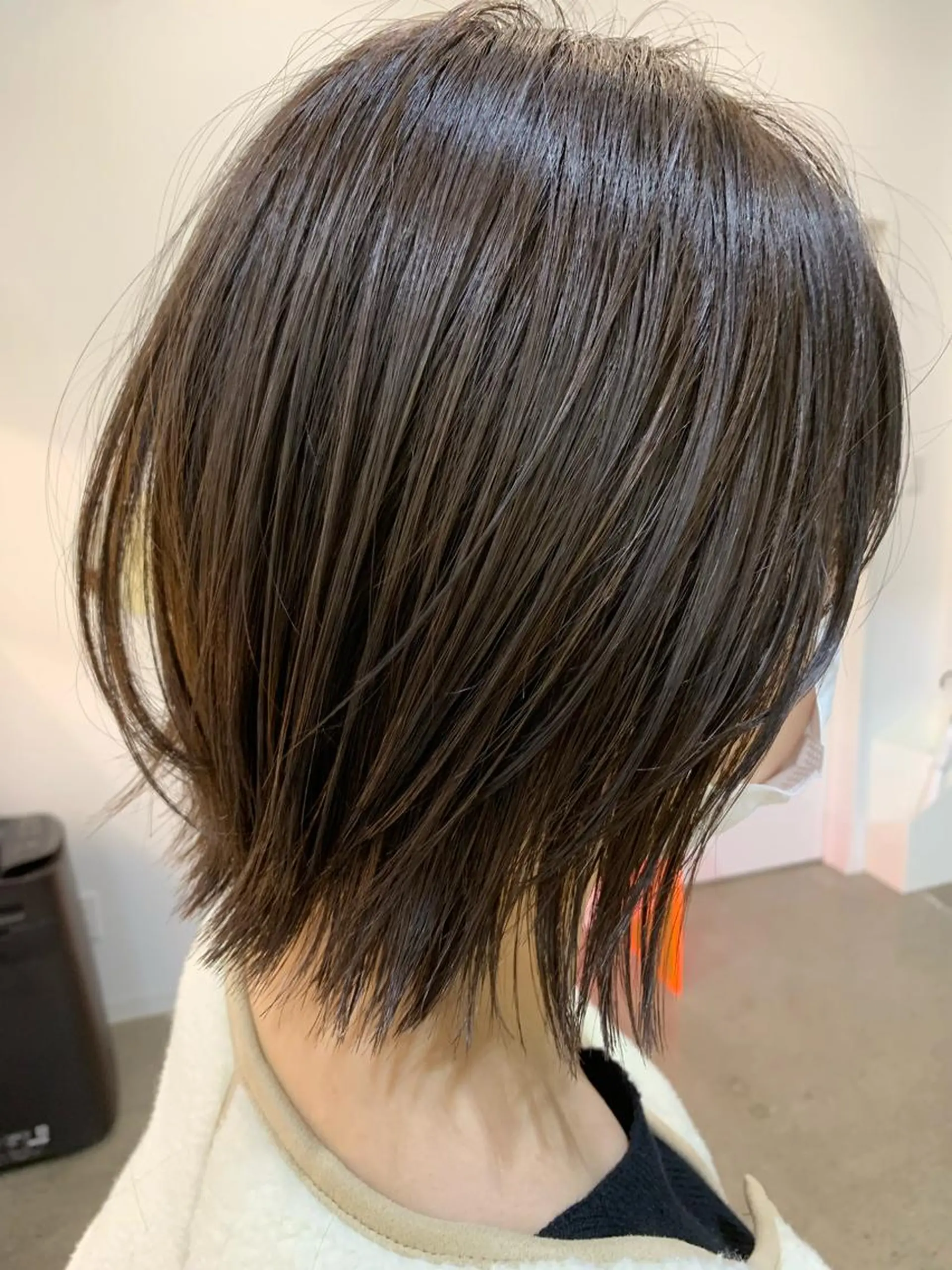 ショート カラー ボブ 笠原 敦司のヘアスタイル