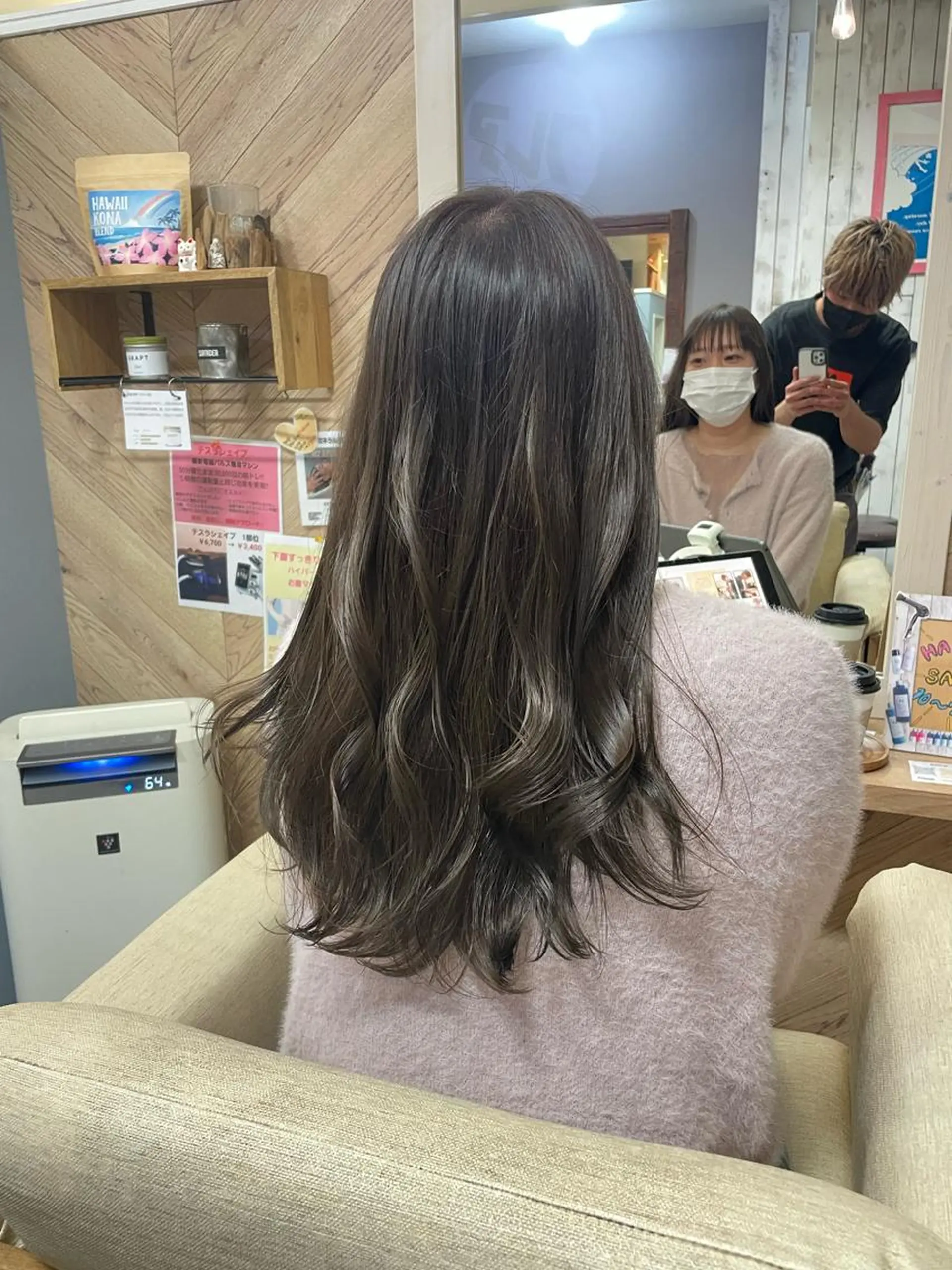 ロング カラー 犬飼 幸志のヘアスタイル