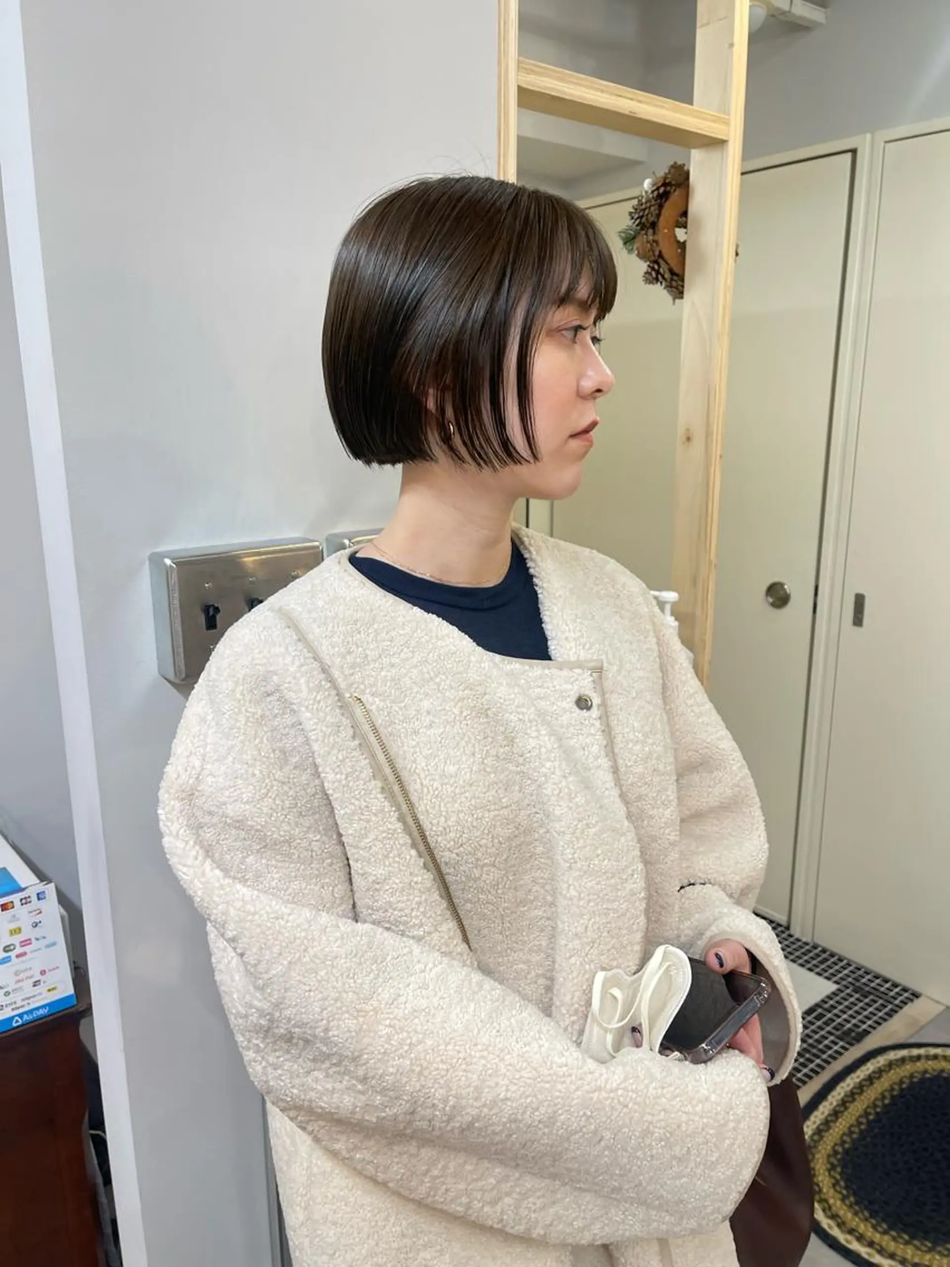 ショート カラー オリーブカラー ボブ カット トリートメント MEY HAIR / CURLYS所属・丁寧なカウンセリング 🌿KENTA🌿のヘアスタイル