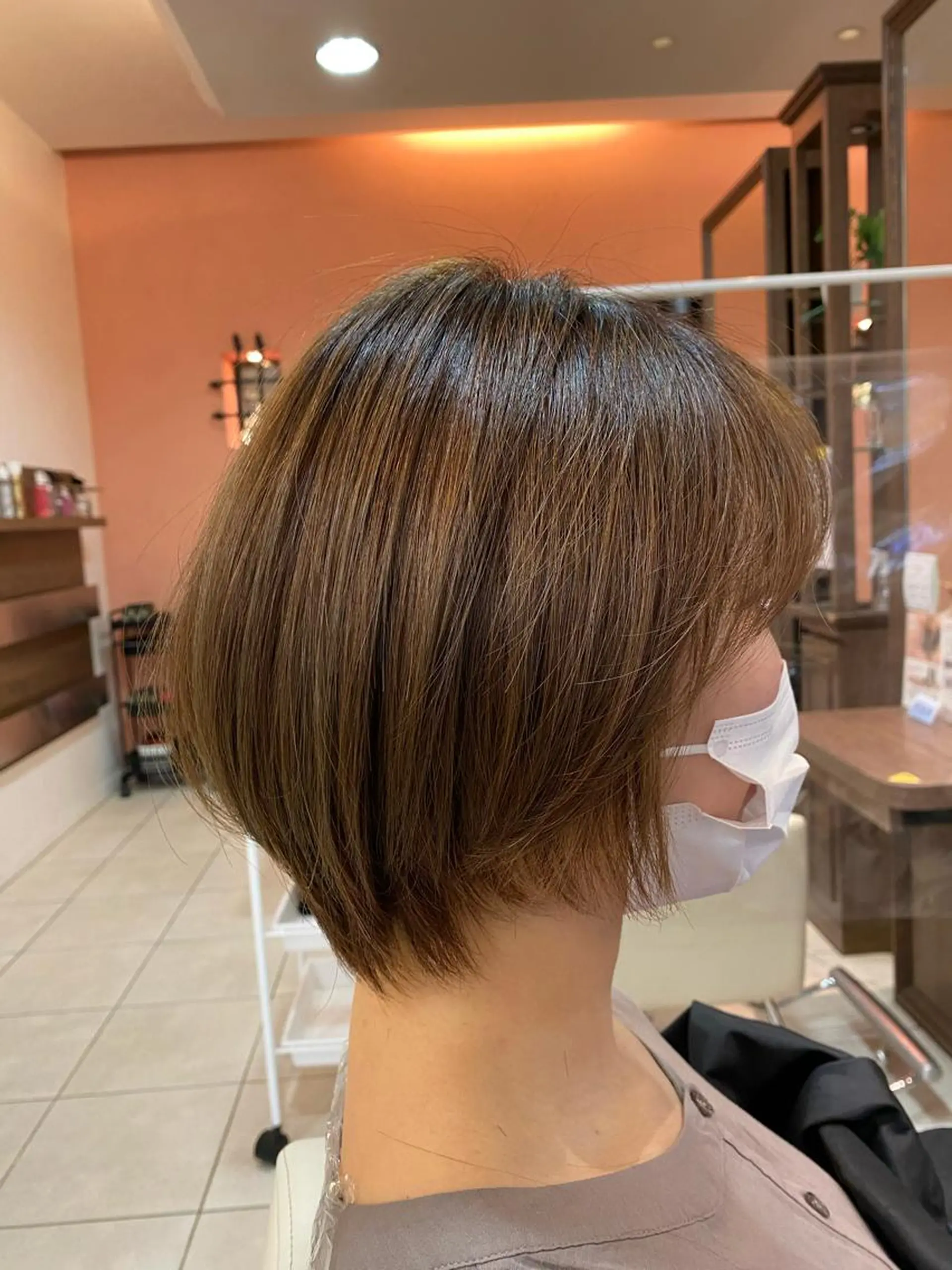 ショート 髪質改善 ショートヘア 縮毛矯正 カット ヘアカラー トリートメント 《大人気髪質改善》 プログレス国分寺店のヘアスタイル