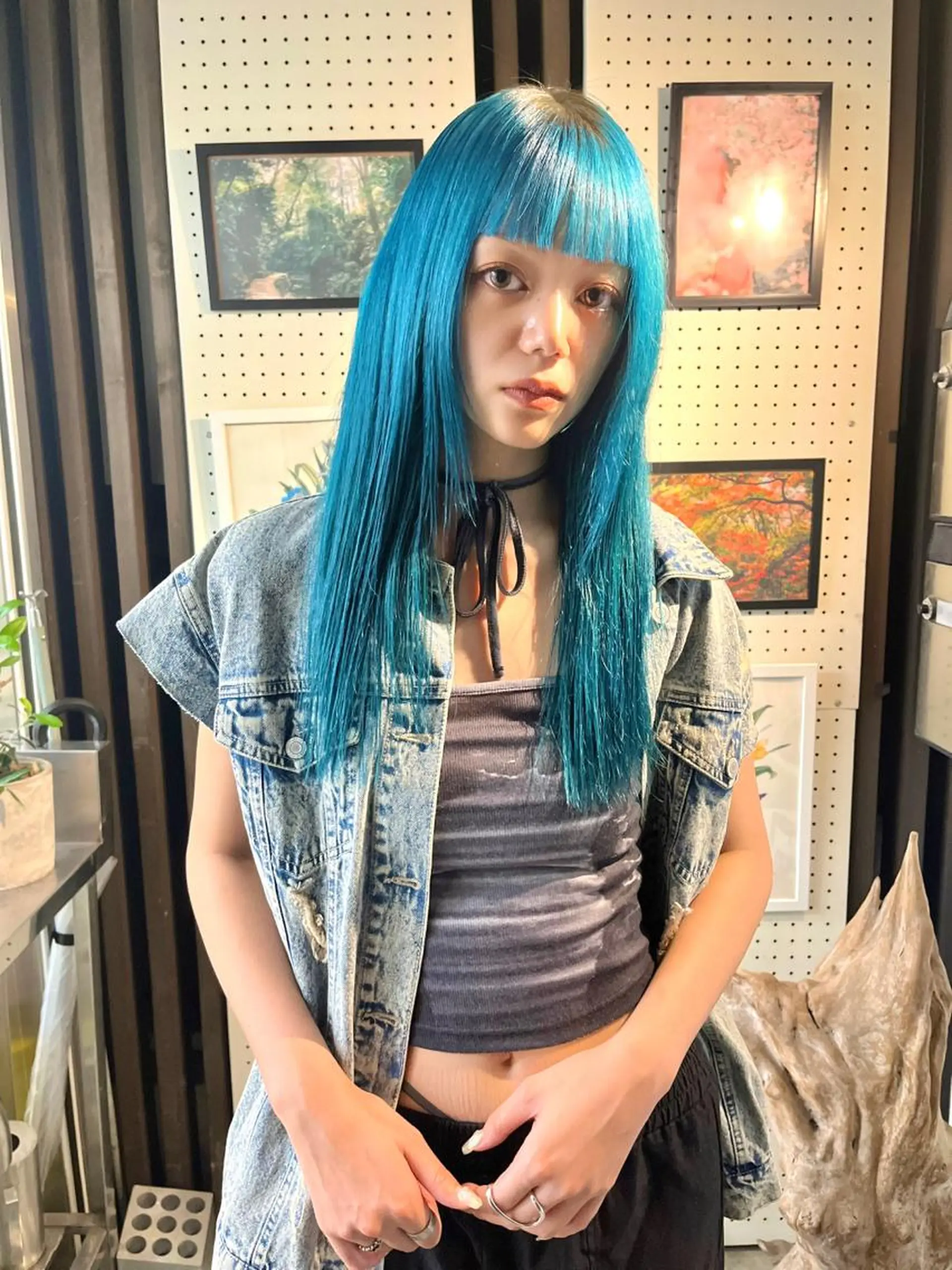 ロング ハイトーン/ エクステ/KAIのヘアスタイル