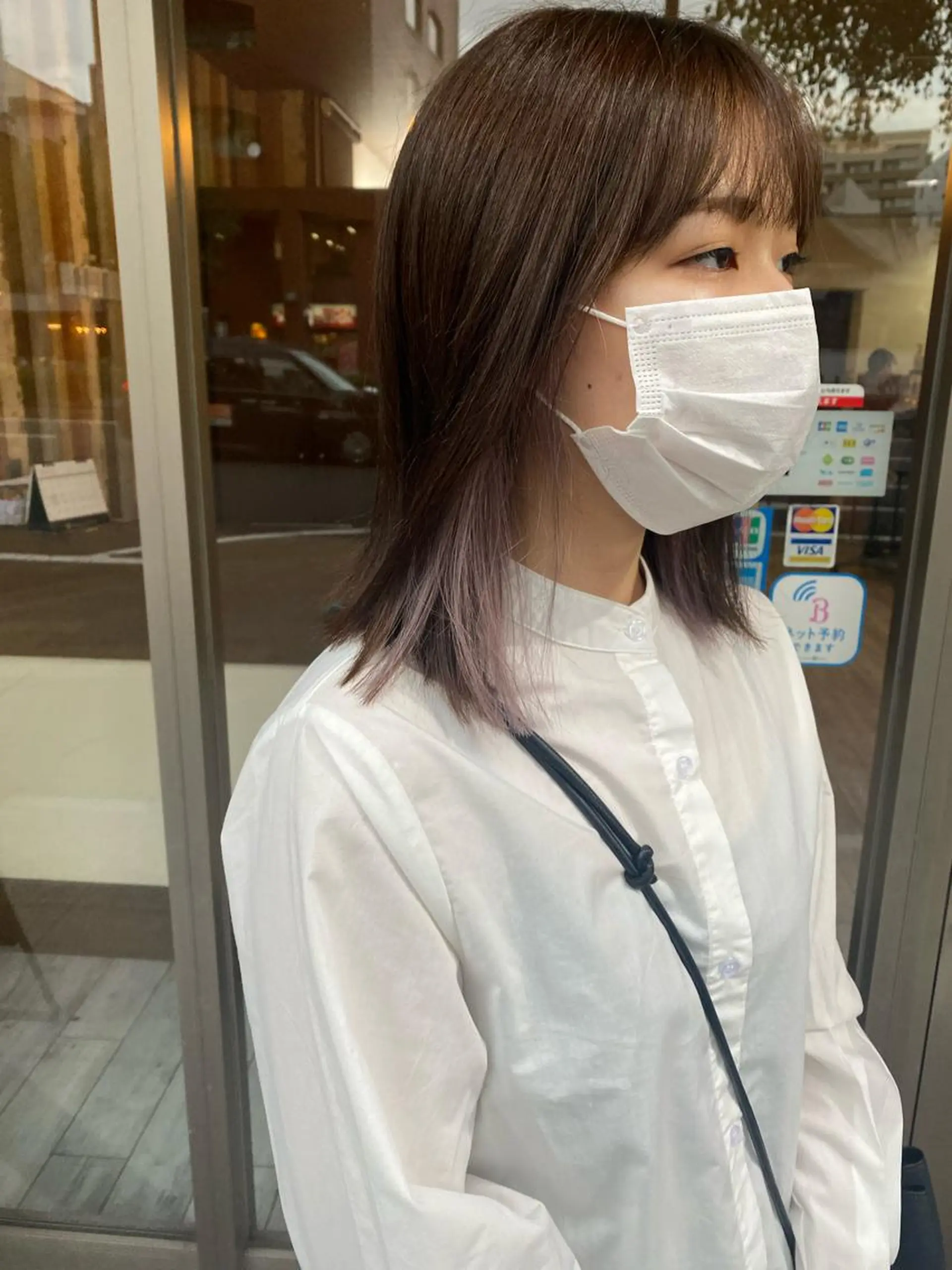 セミロング カラー ラベンダーカラー ｲﾁｶﾜ ﾐｵ/ minim hairのヘアスタイル