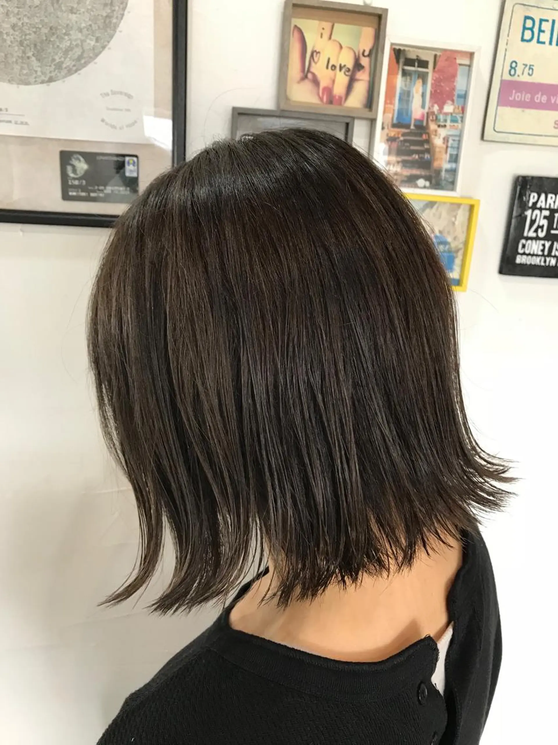 ミディアム カット Luuna hair loungeのヘアスタイル