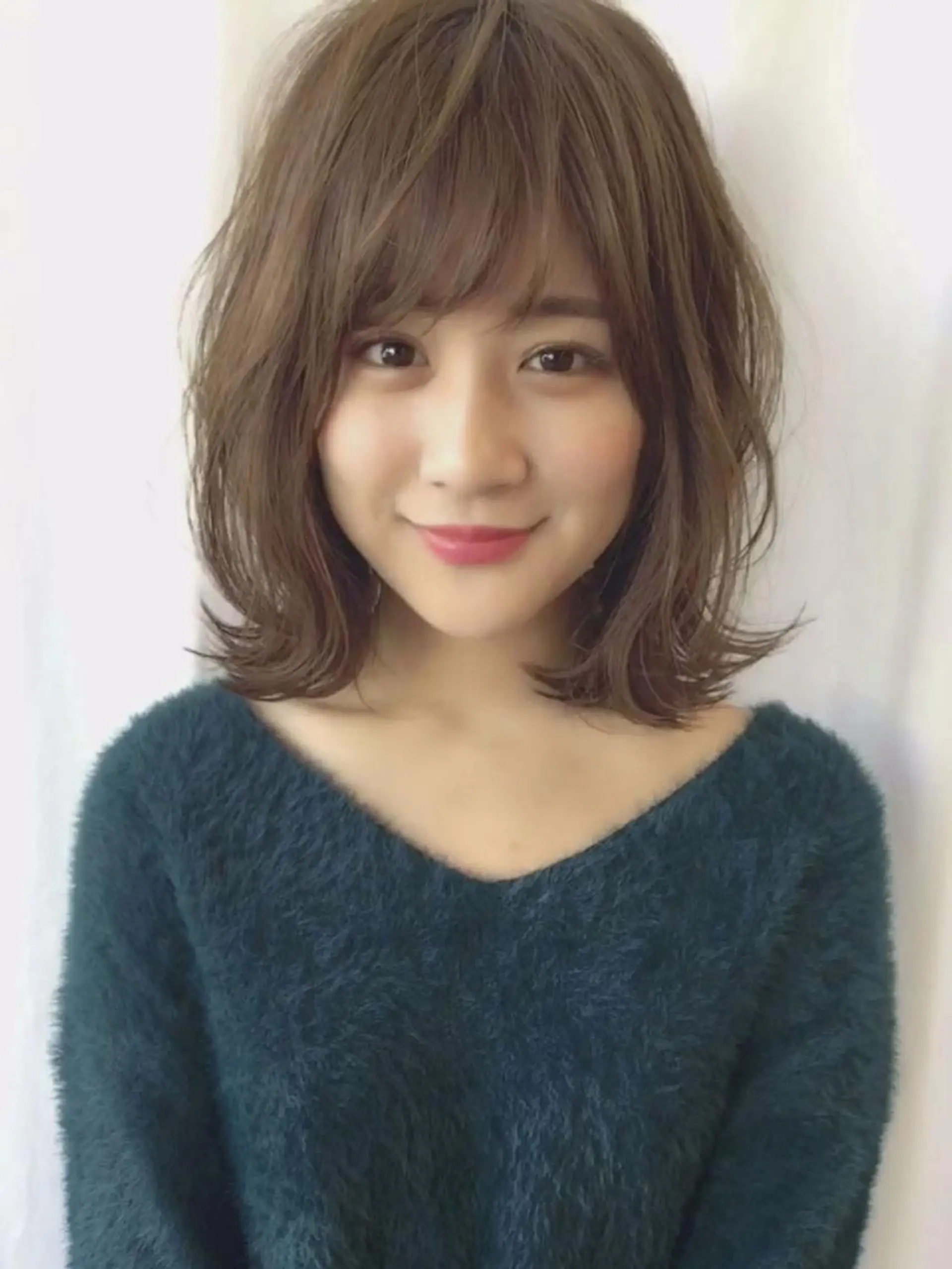 ミディアム カット ヘアカラー トリートメント エリア1位⭐️ けんとのヘアスタイル