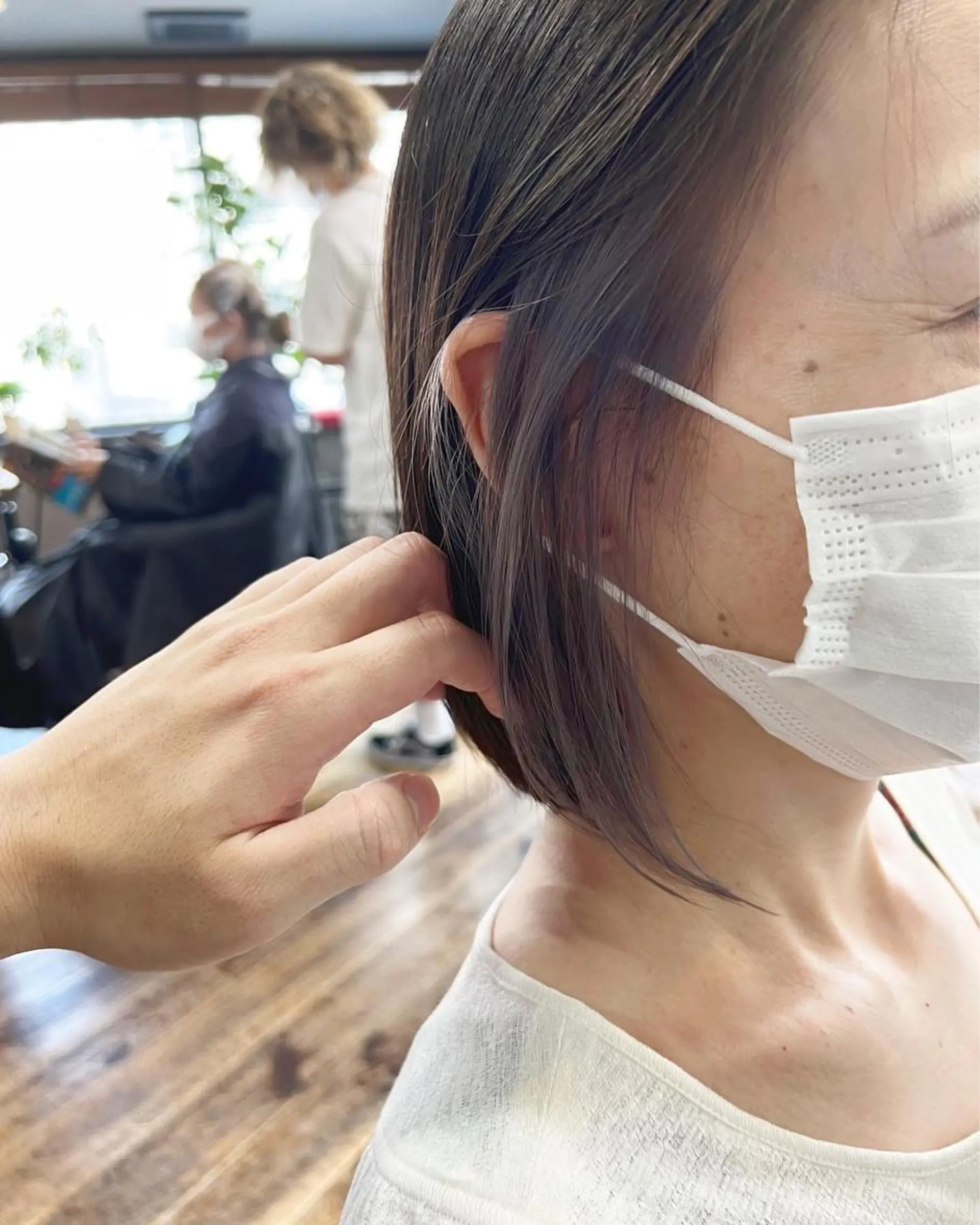ミディアム カラー ヘアアレンジ ✨前田 優・2拠点✨ ✨恵比寿・札幌店✨のヘアスタイル
