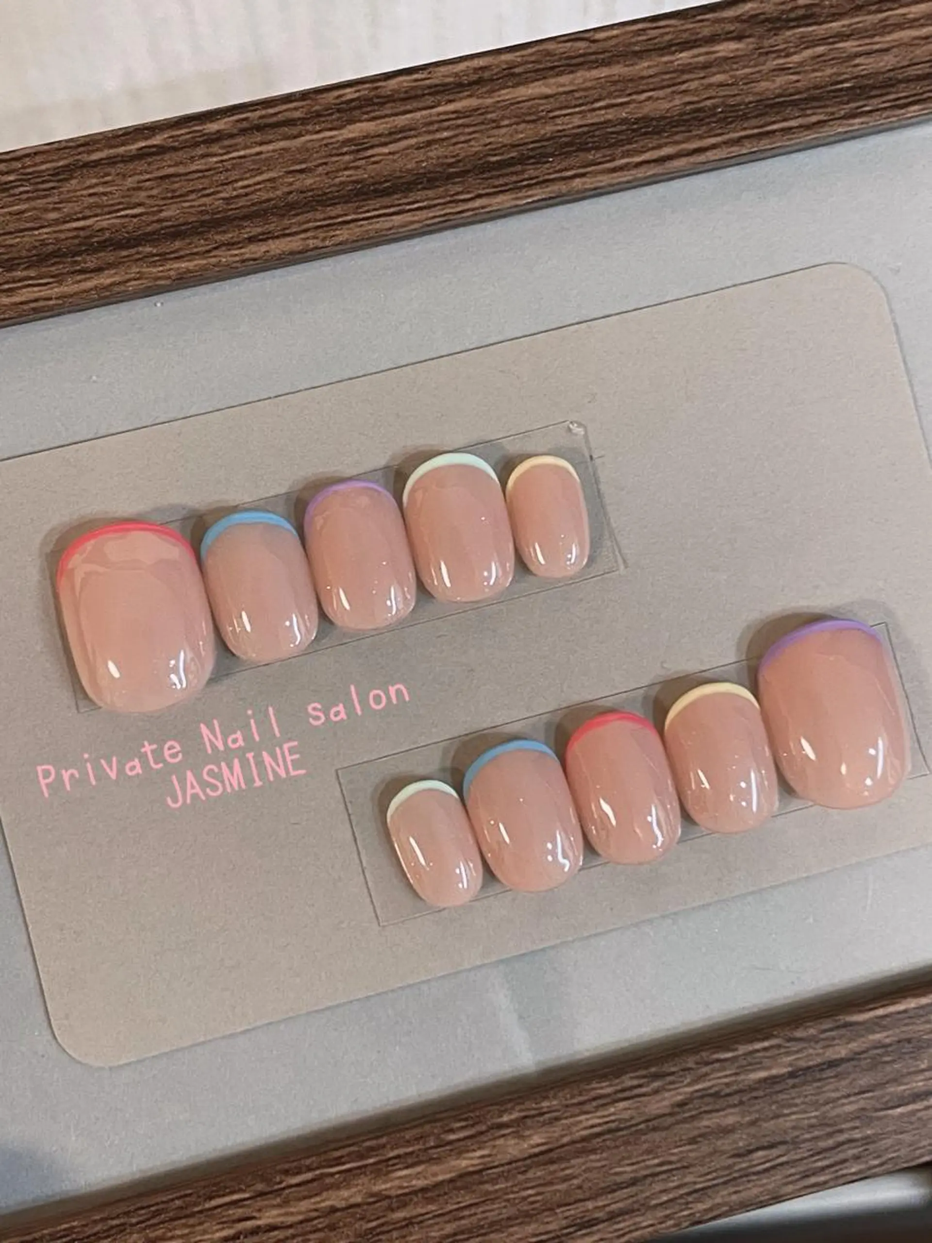 ネイル フレンチネイル ハンドネイル Nail salon JASMINEのネイルデザイン