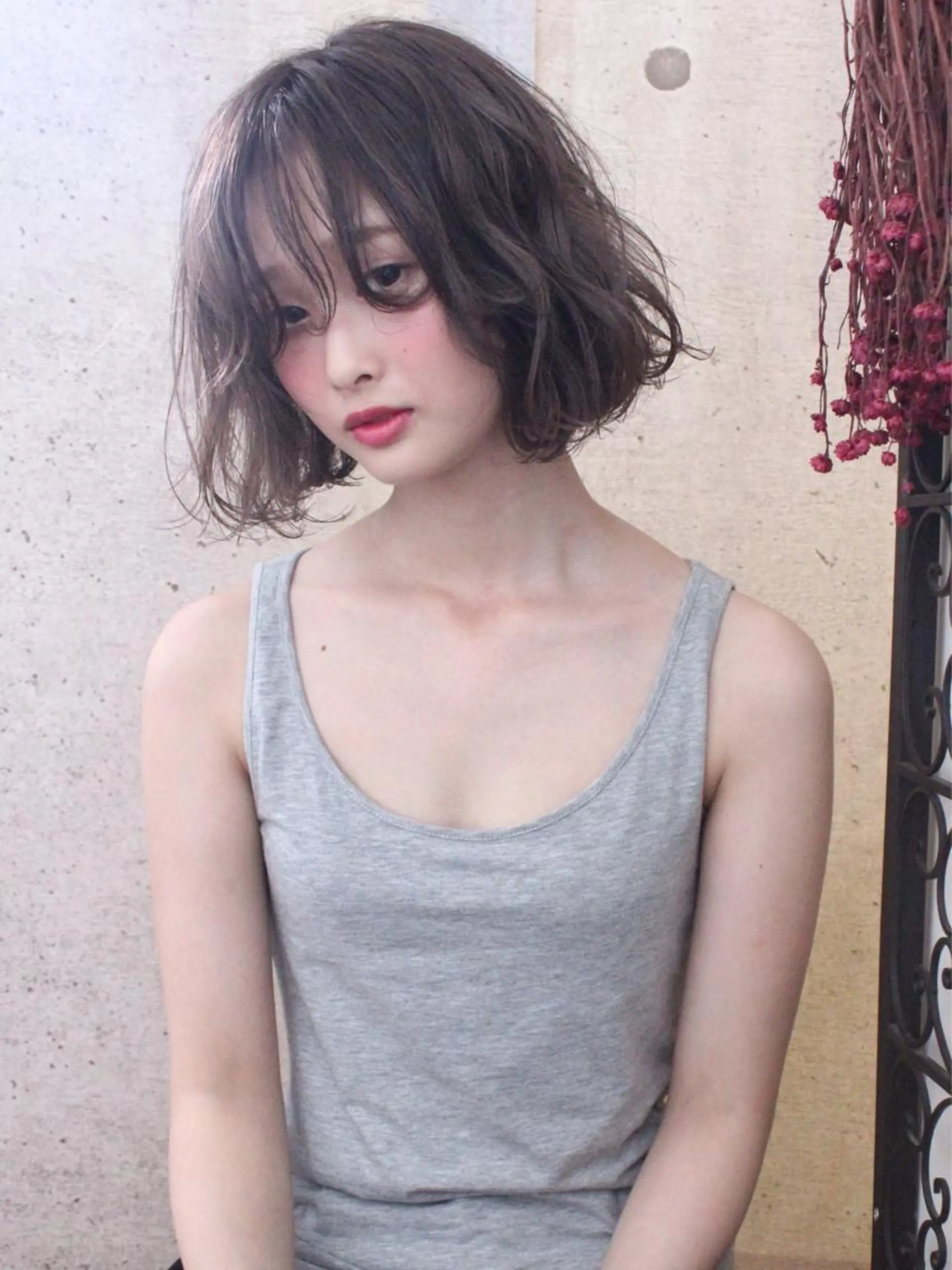 ショート カラー パーマ ooit 【オーイット】のヘアスタイル