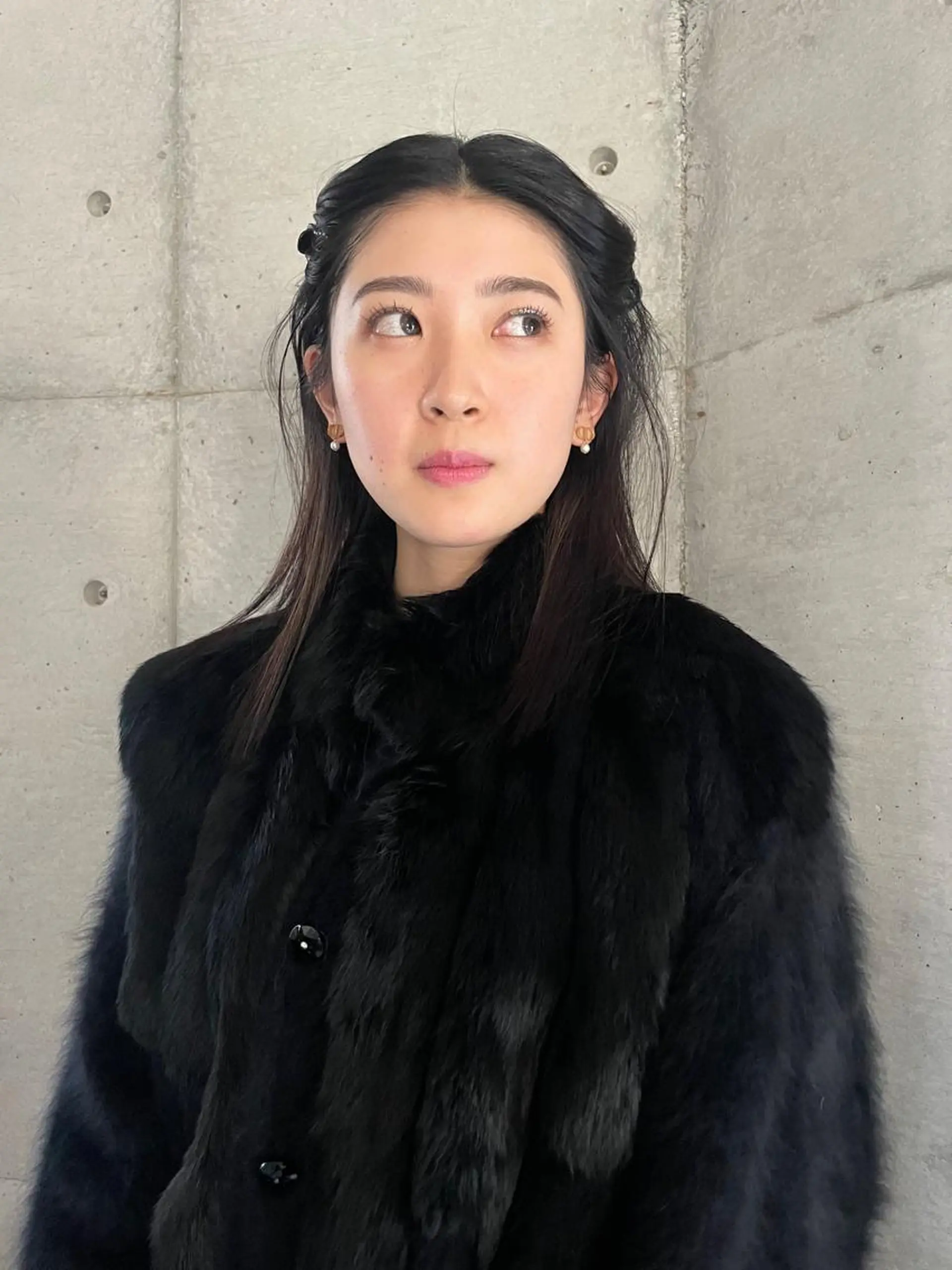 カラー カット 縮毛矯正 葉 /レイヤーカットのヘアスタイル