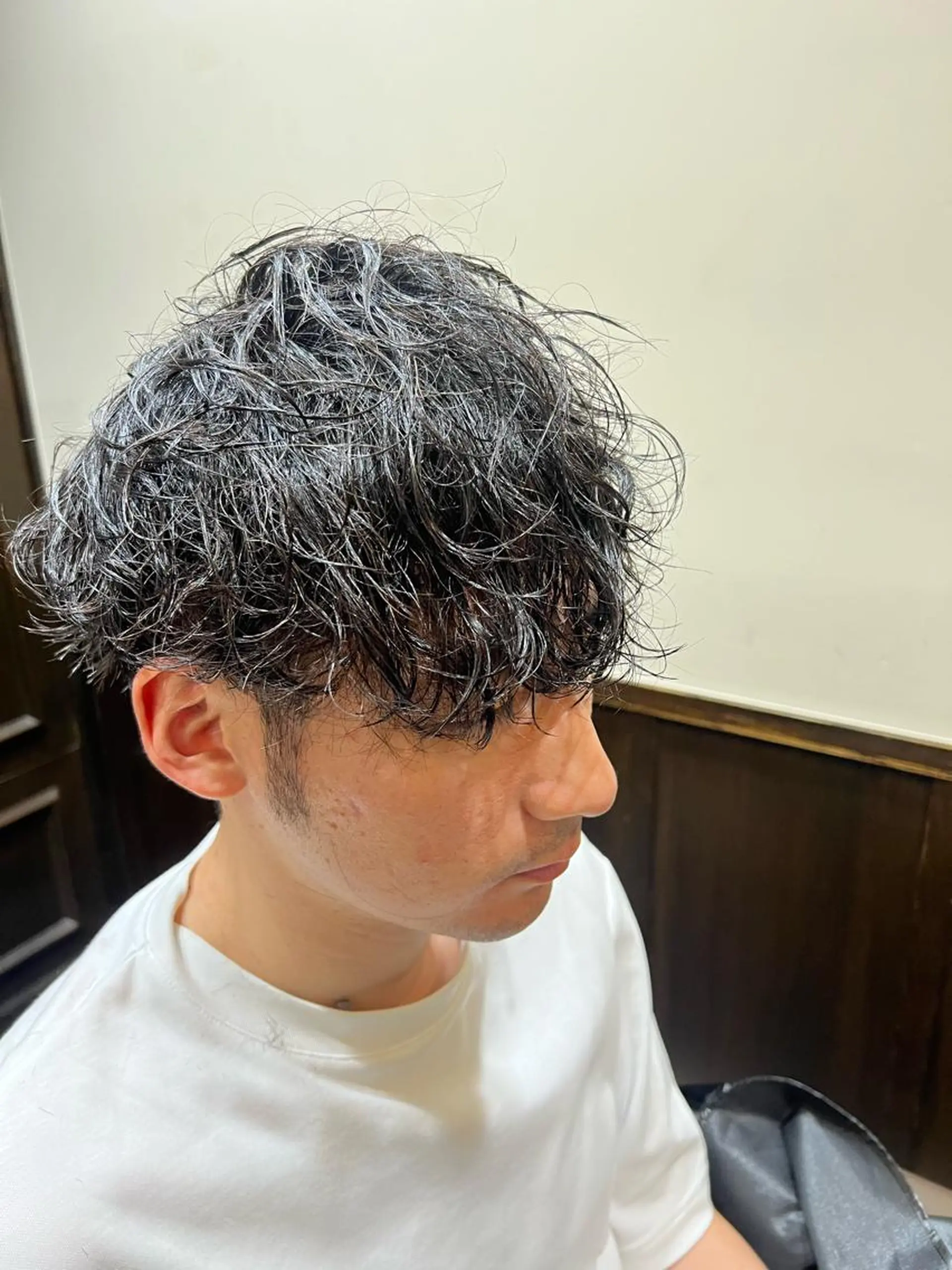 パーマ メンズ 圓子 快のヘアスタイル