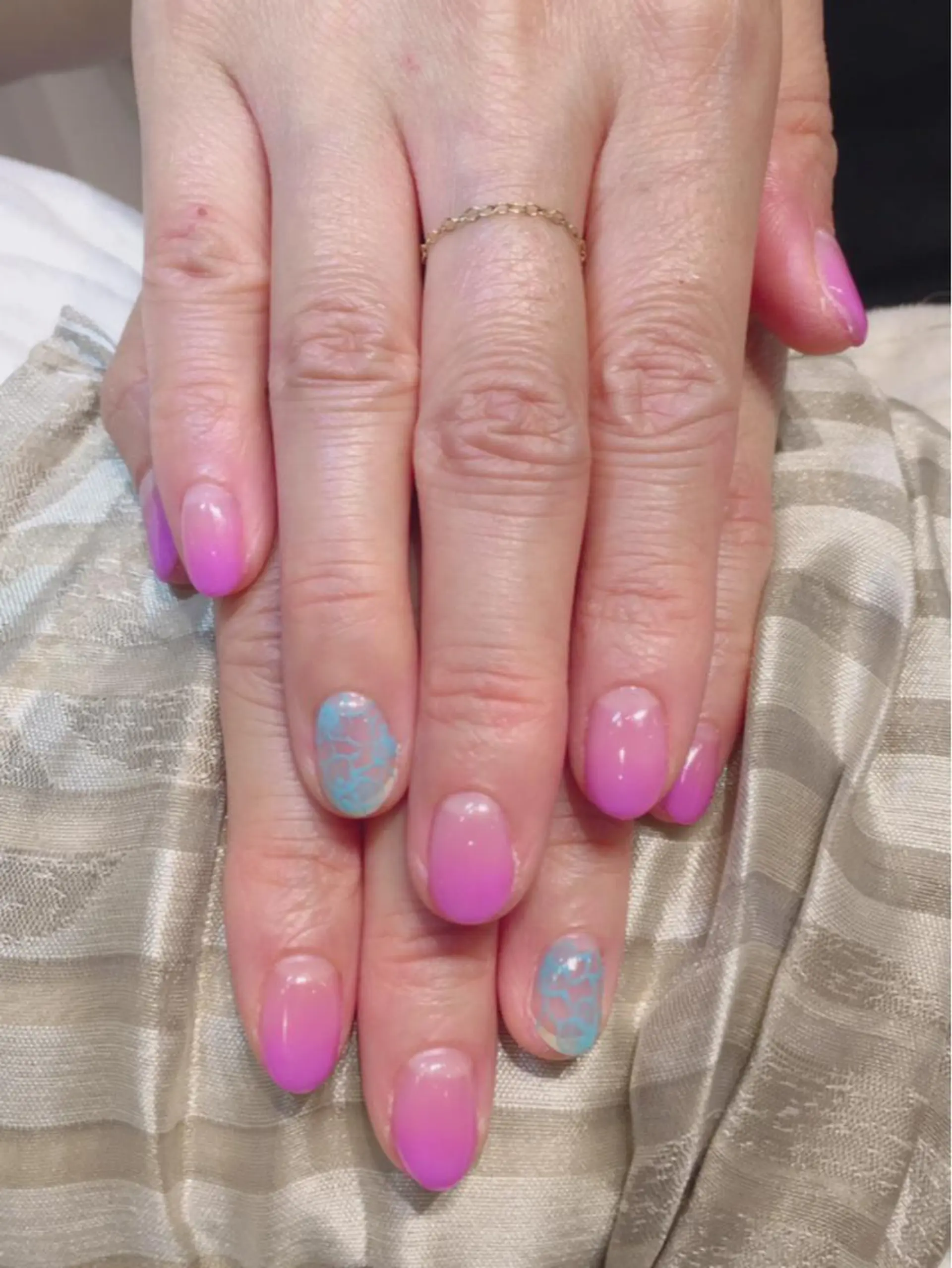 ネイル ビジューバイアクイユ ネイルズ　東中野店のネイルデザイン