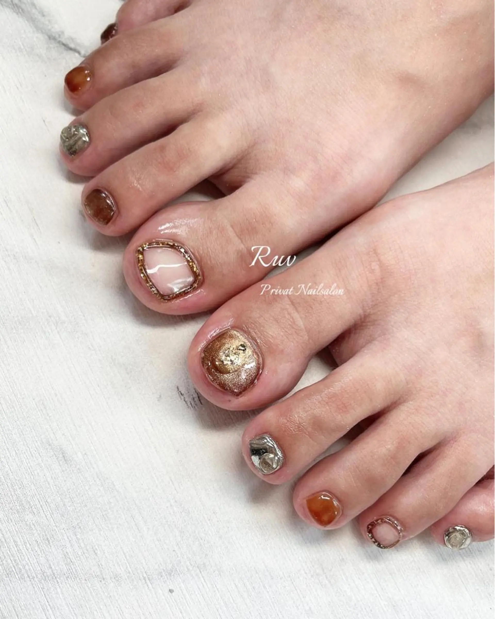 ネイル フットネイル プライベート ネイルサロン　ルヴのネイルデザイン