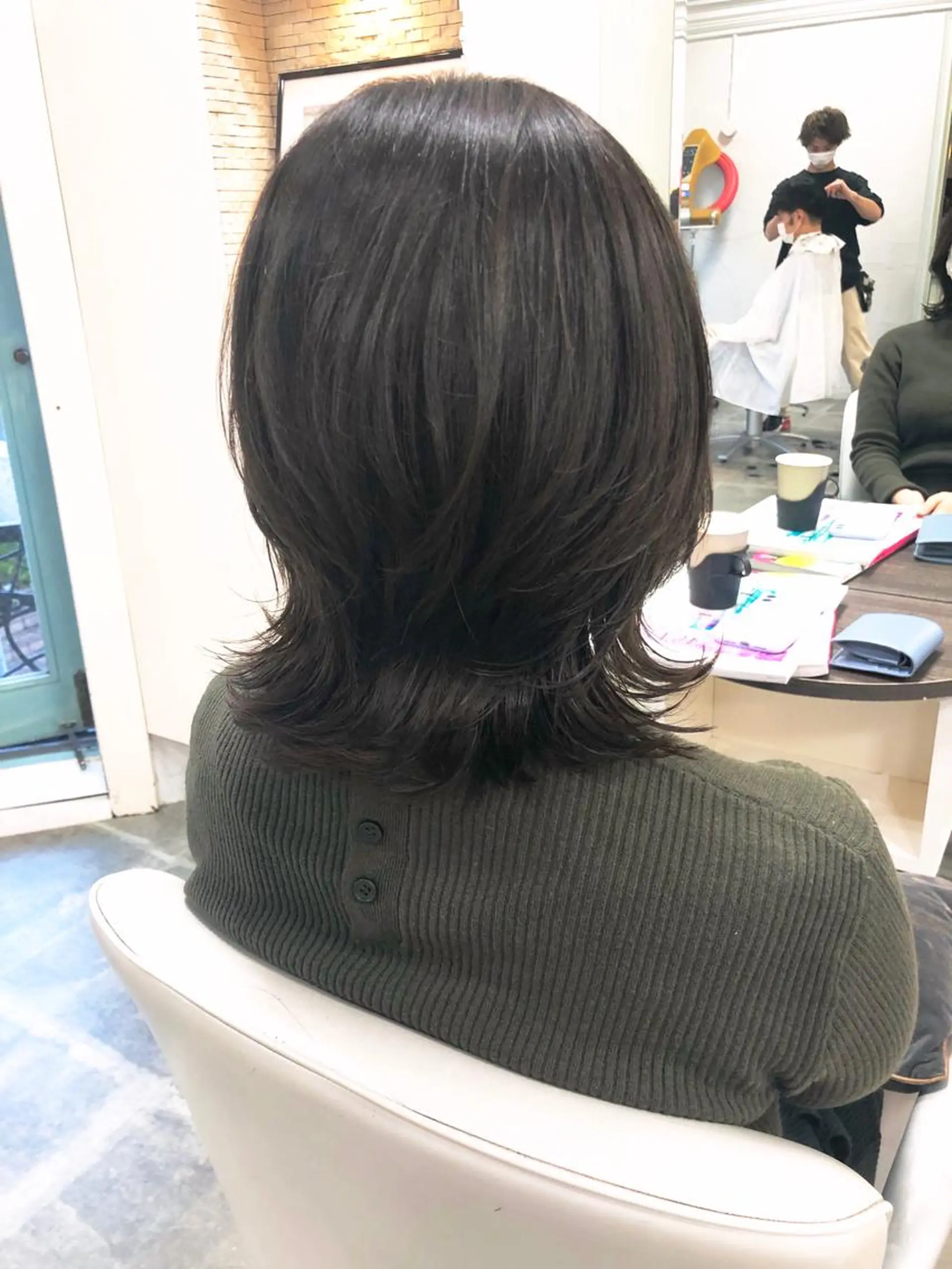 ミディアム レイヤーカット ショート/宮本洋介のヘアスタイル