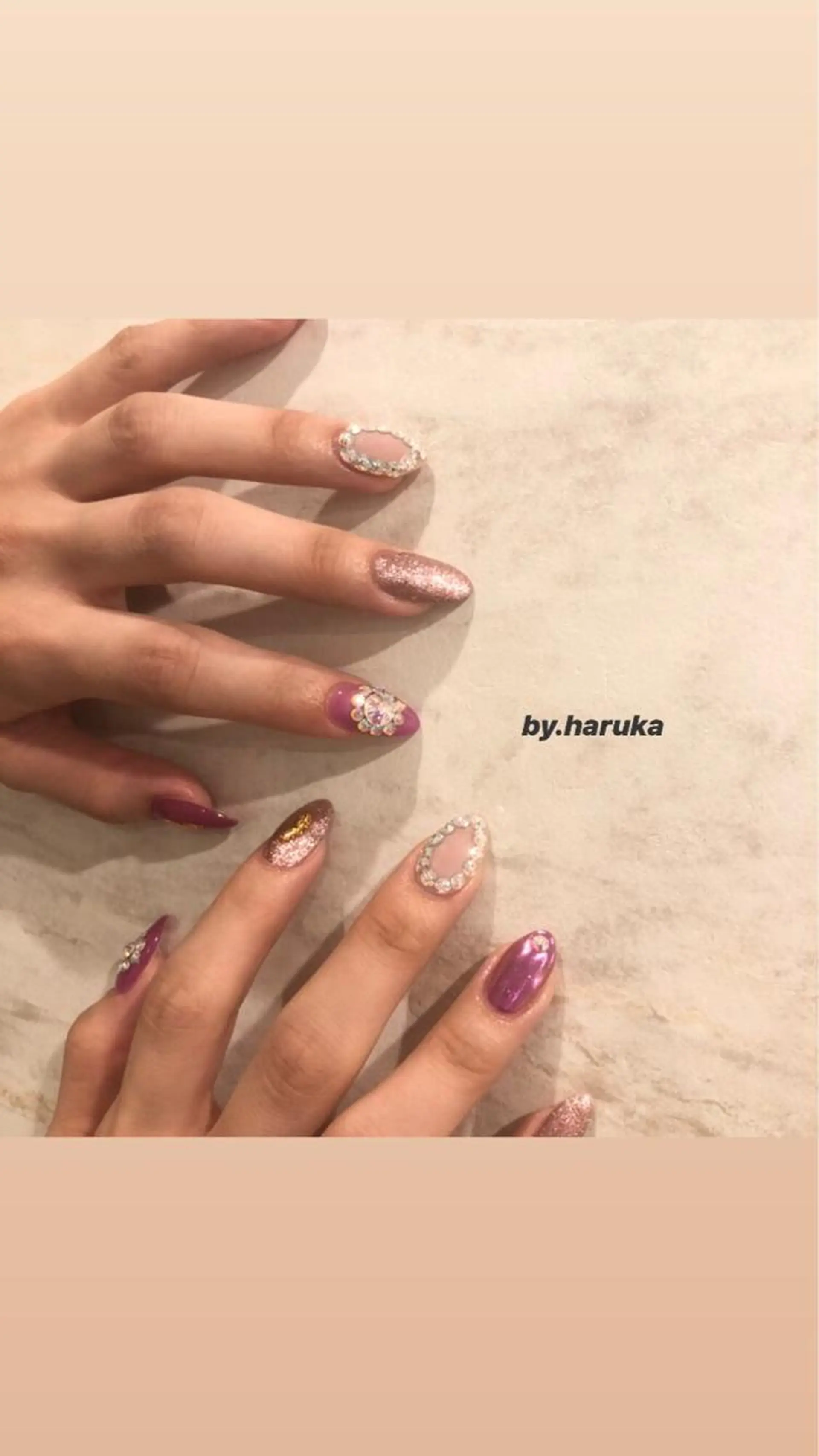 ネイル nail salon Soiréeのネイルデザイン