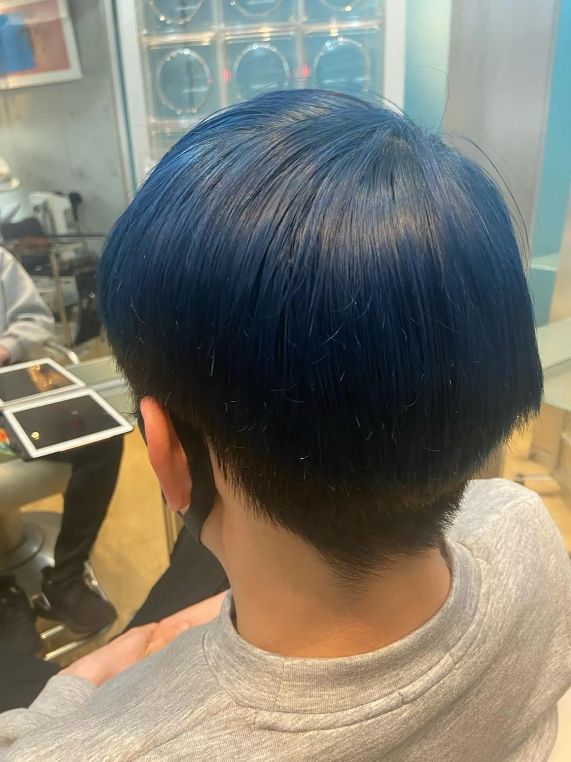 ショート カラー ブリーチ 後藤 卓哉のヘアスタイル