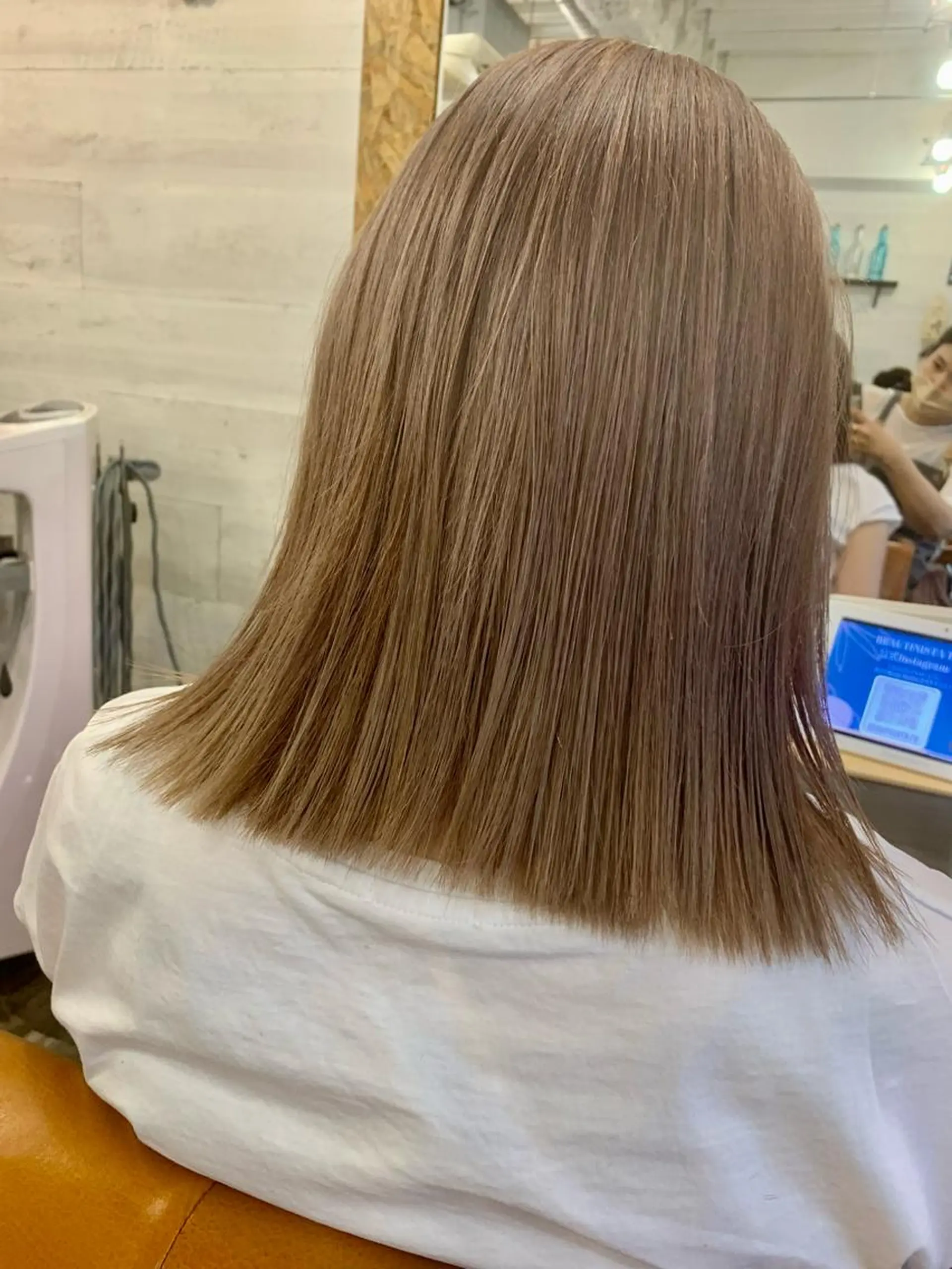 ショート カラー カット ヘアカラー 縮毛矯正 トリートメント natsu fujinoのヘアスタイル
