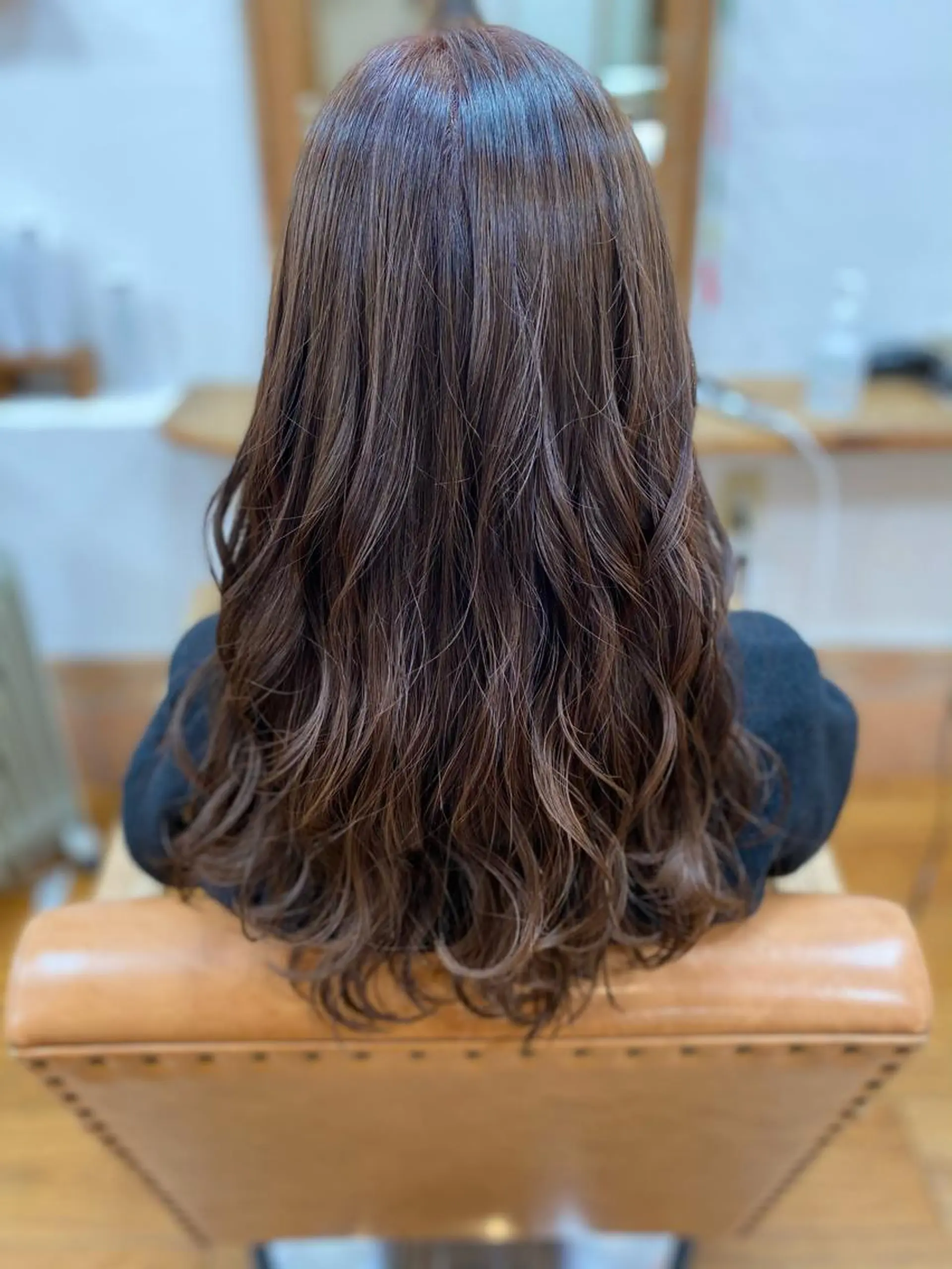 ロング カラー ヘアアレンジ 安澤 彩奈のヘアスタイル