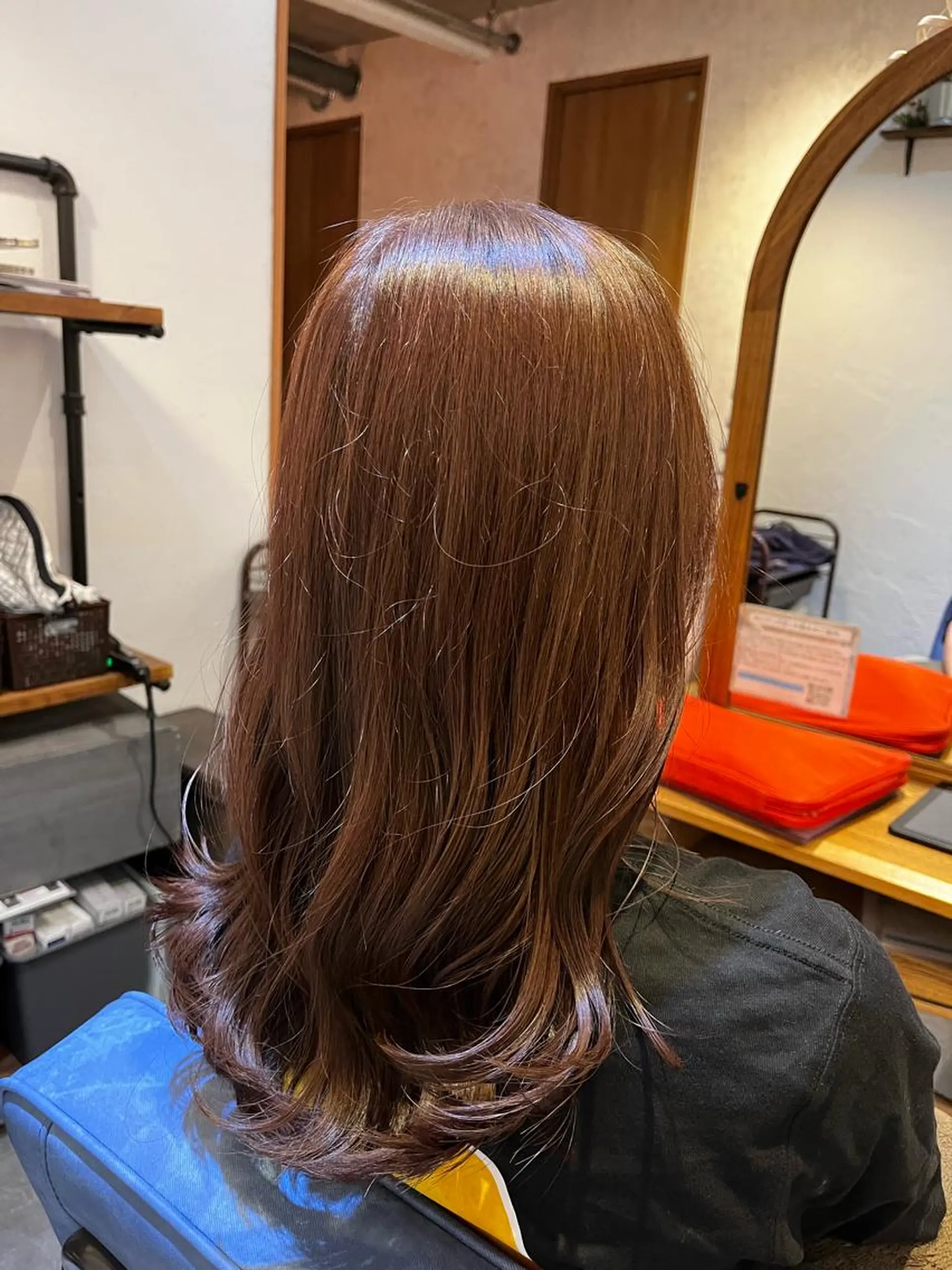 ロング カラー 佐藤槙哉 サトウシンヤのヘアスタイル