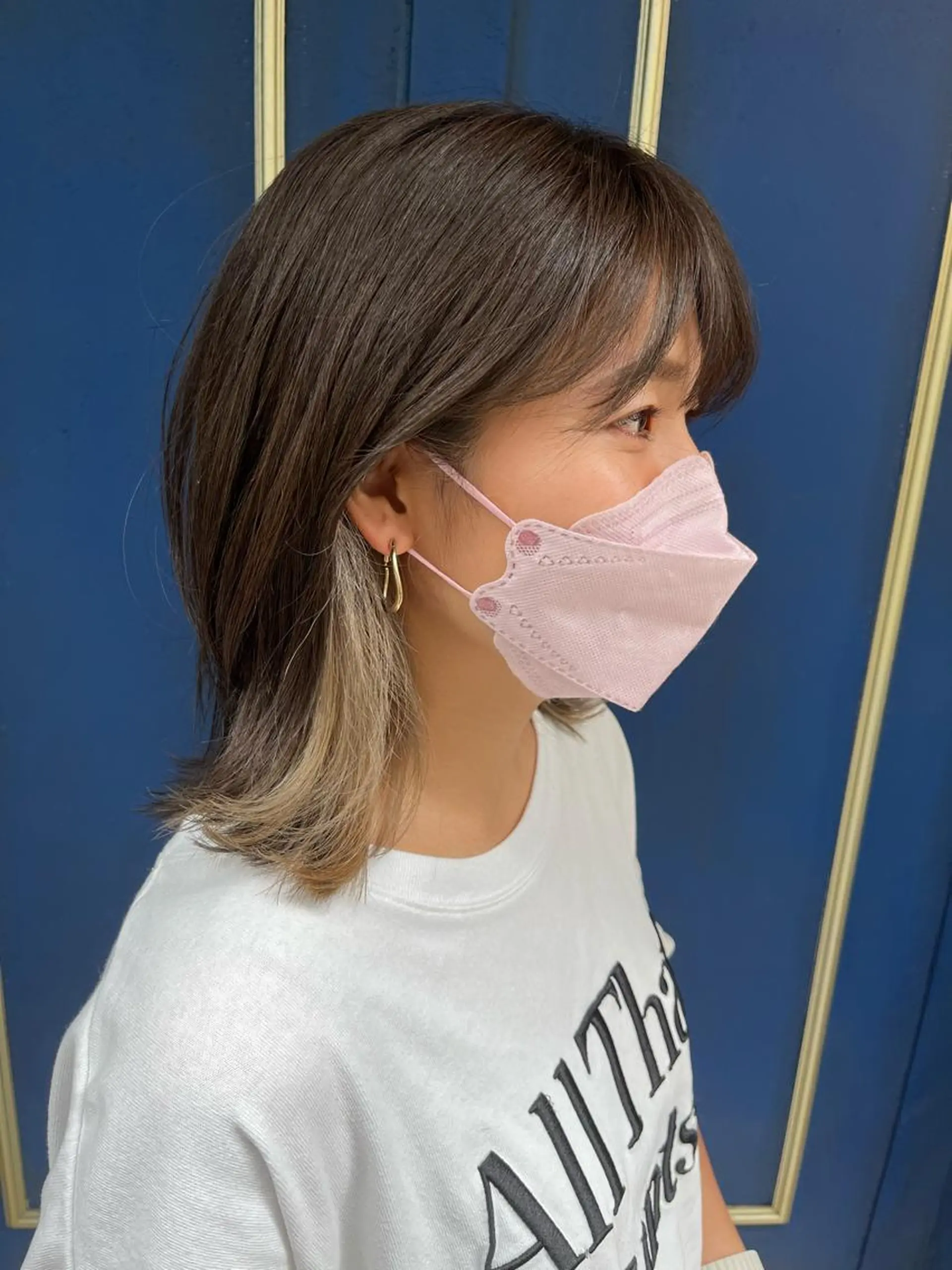 ショート カラー 🦩レイヤー|透明感 カラー🦩makoのヘアスタイル