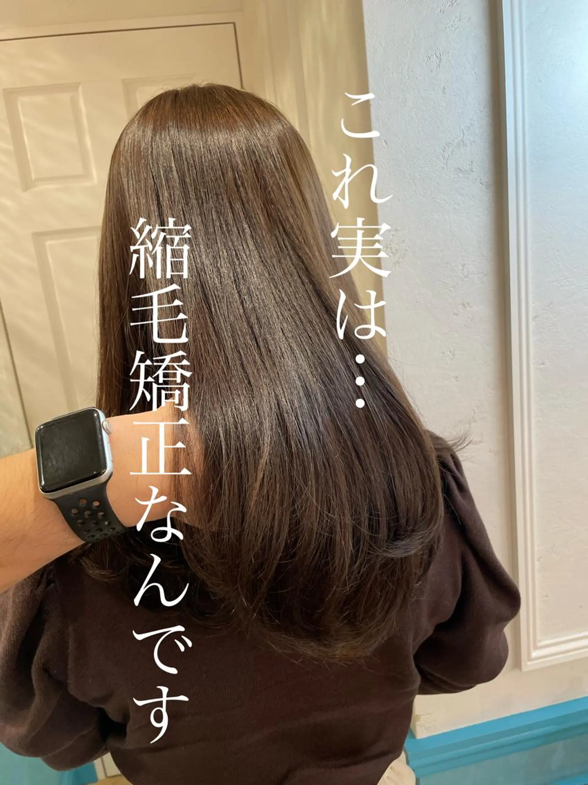 ロング カラー パーマ カット ヘアカラー 縮毛矯正 トリートメント 縮毛/ショート/ ボブ/レイヤー/小原のヘアスタイル